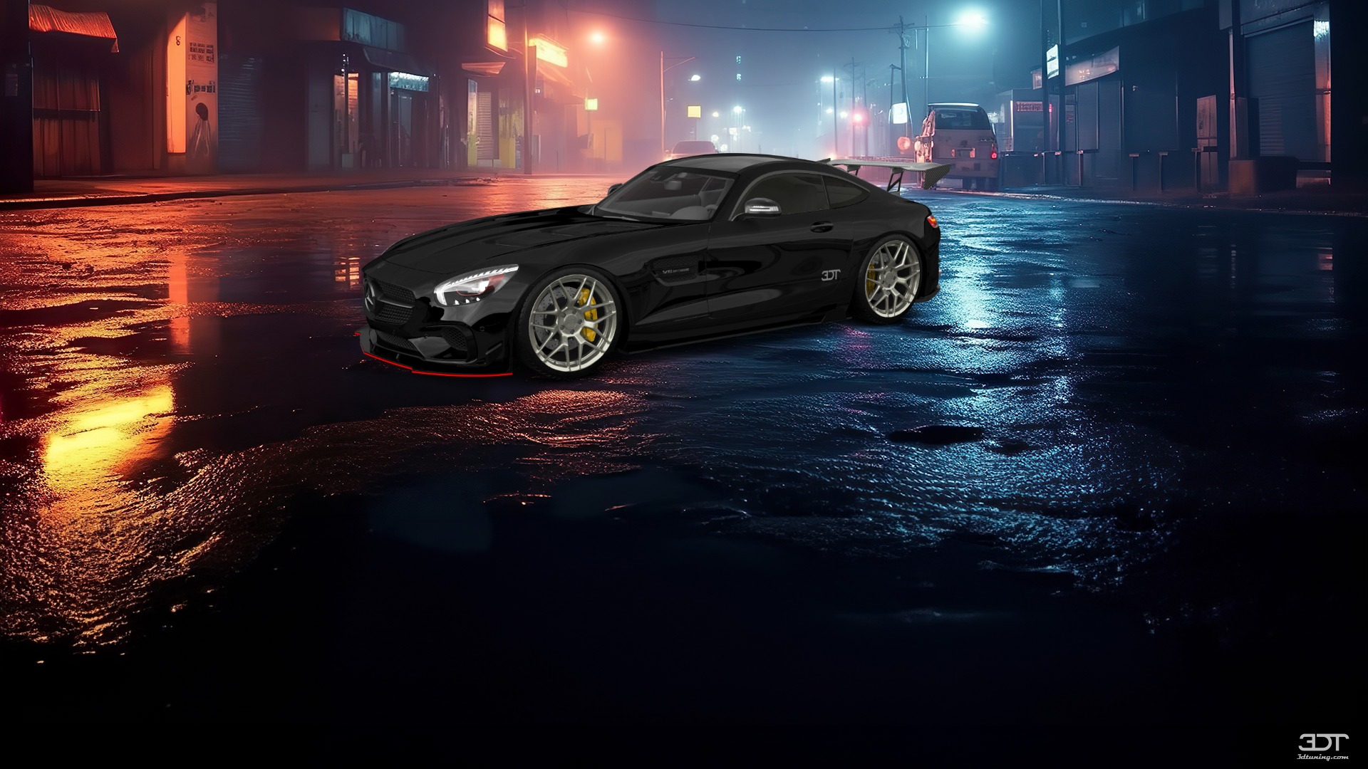 Mercedes AMG GT 2 door fastback coupe 2015 tuning