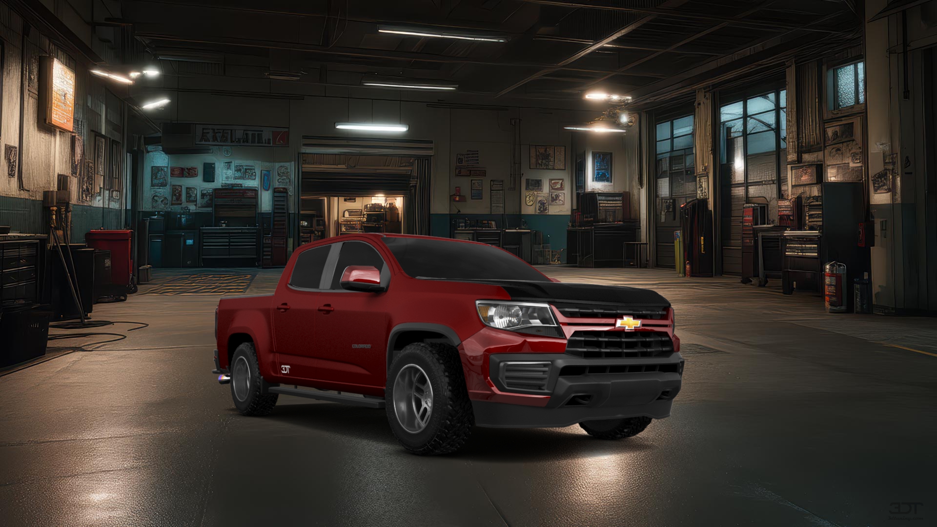 Chevrolet Colorado Crew Cab 4 Door pickup truck 2015 tuning
