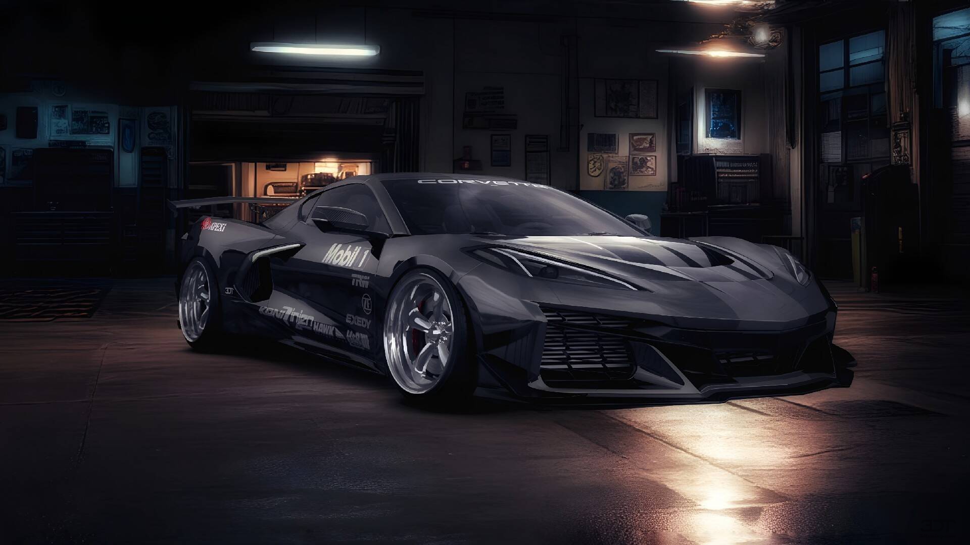 Chevrolet Corvette 2 door targa top 2020 tuning