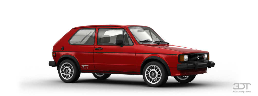 Tuning Volkswagen Rabbit GTI Mk1 3 Door Hatchback 1984