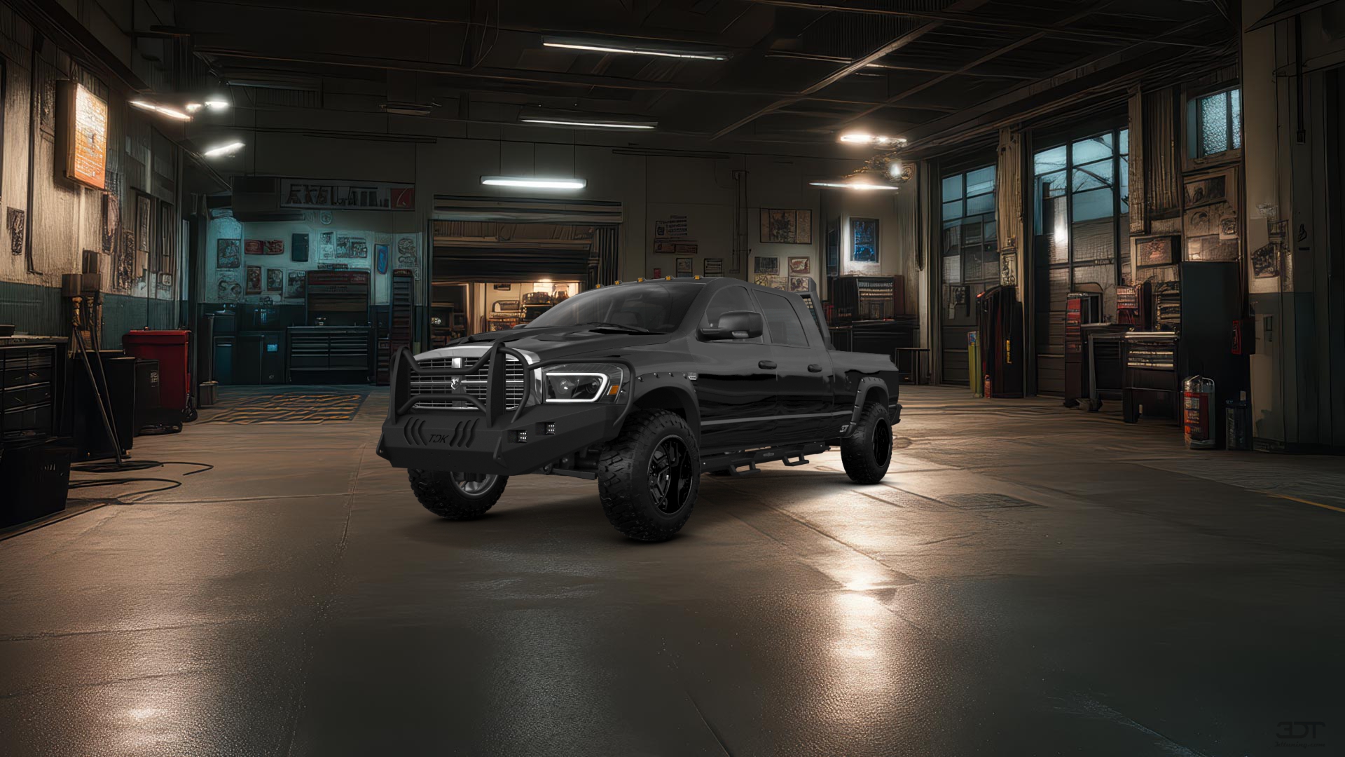 Dodge Ram 2500 4 Door pickup truck 2007 tuning
