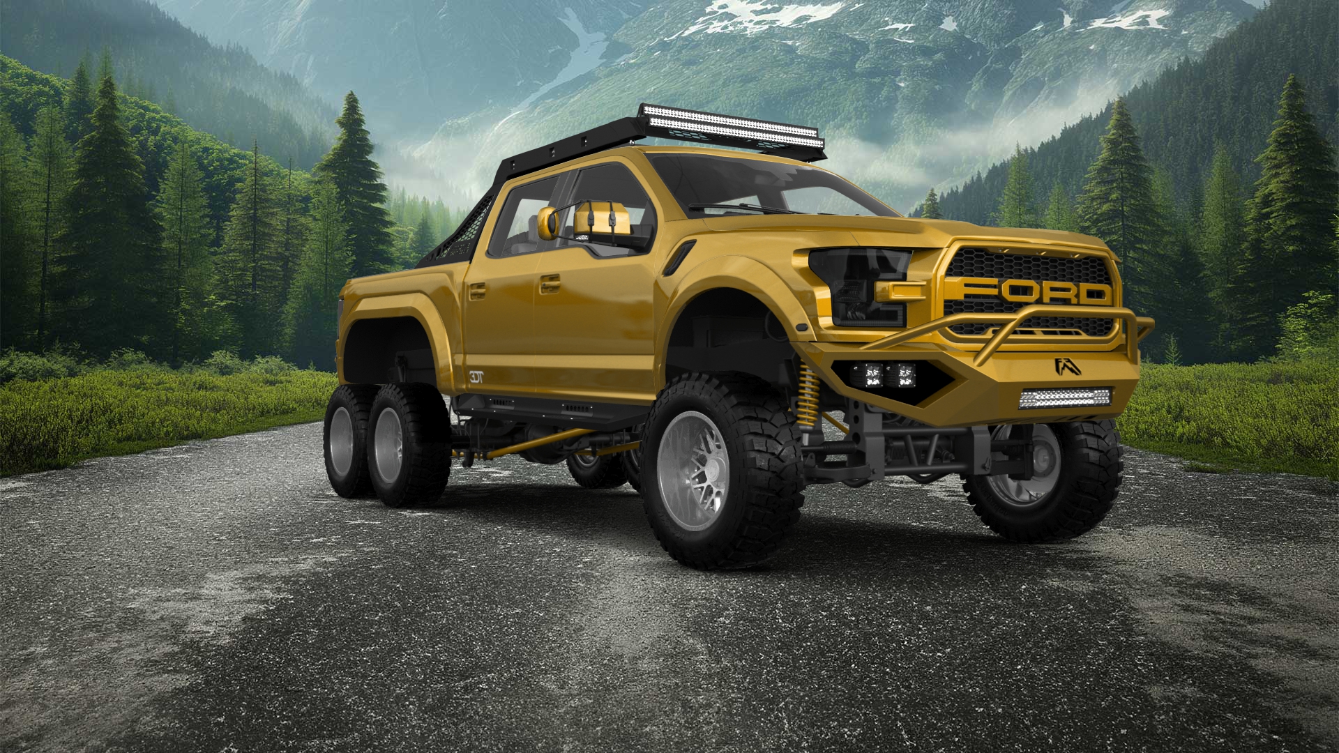 Ford Hennessey VelociRaptor 6x6 Truck 2017 tuning