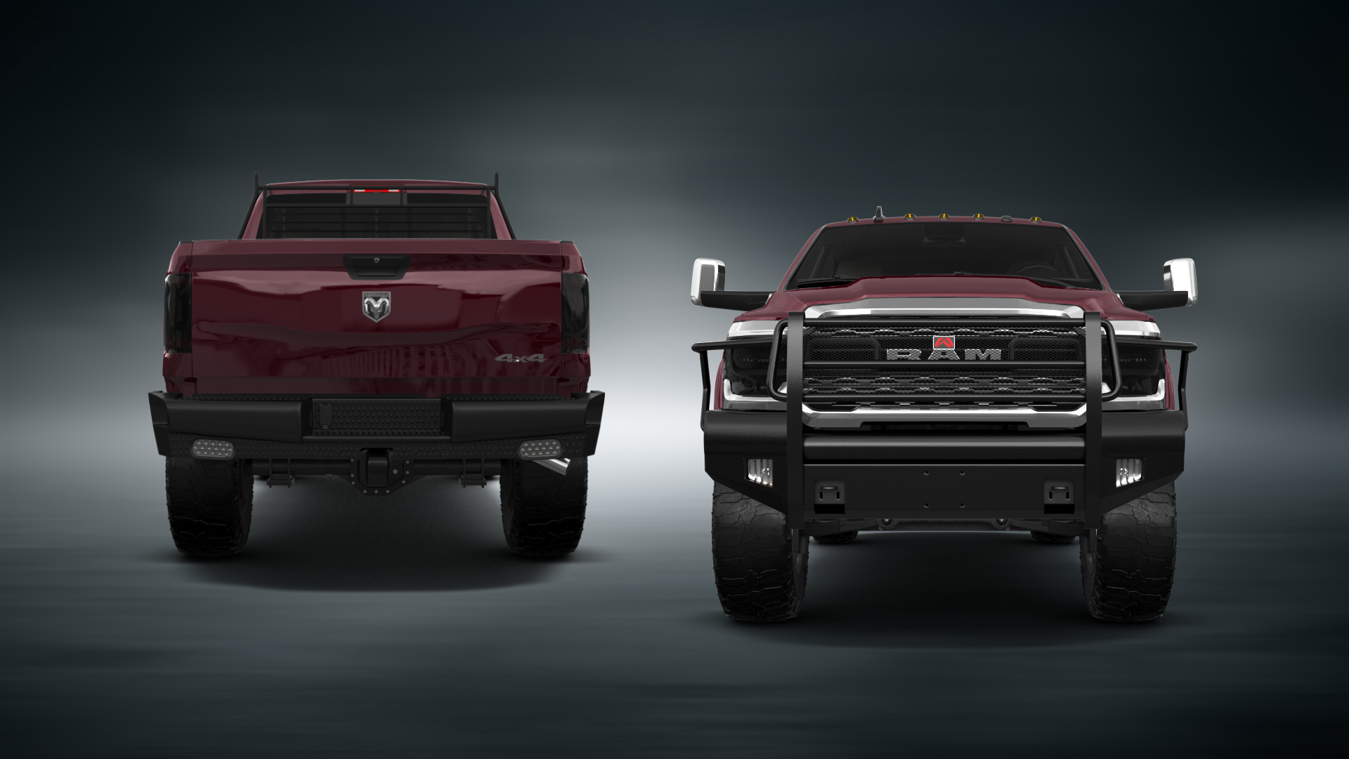 Dodge Ram 2500 4 Door pickup truck 2020 tuning