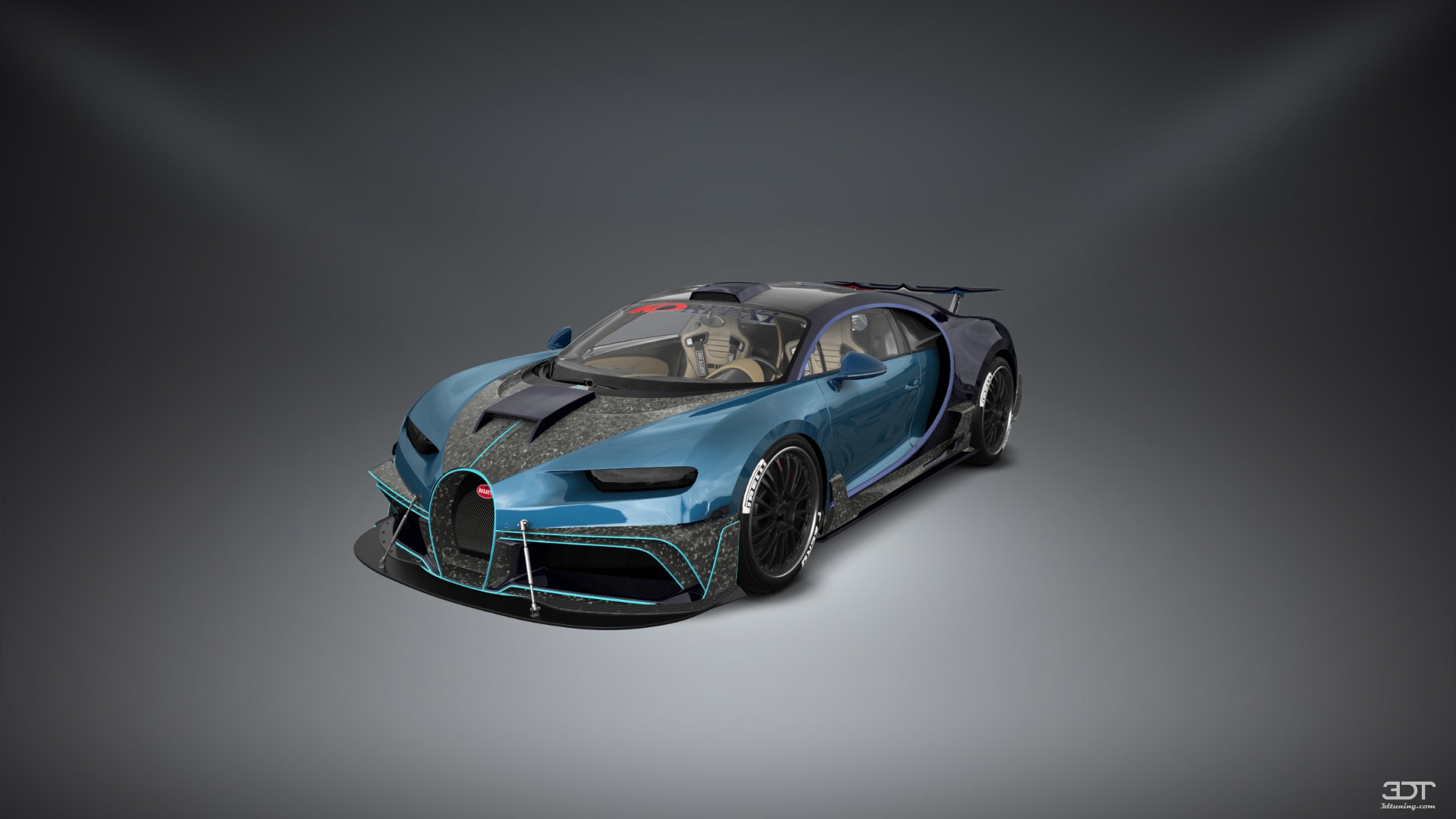 Bugatti Chiron 2 Door Coupe 2016 tuning