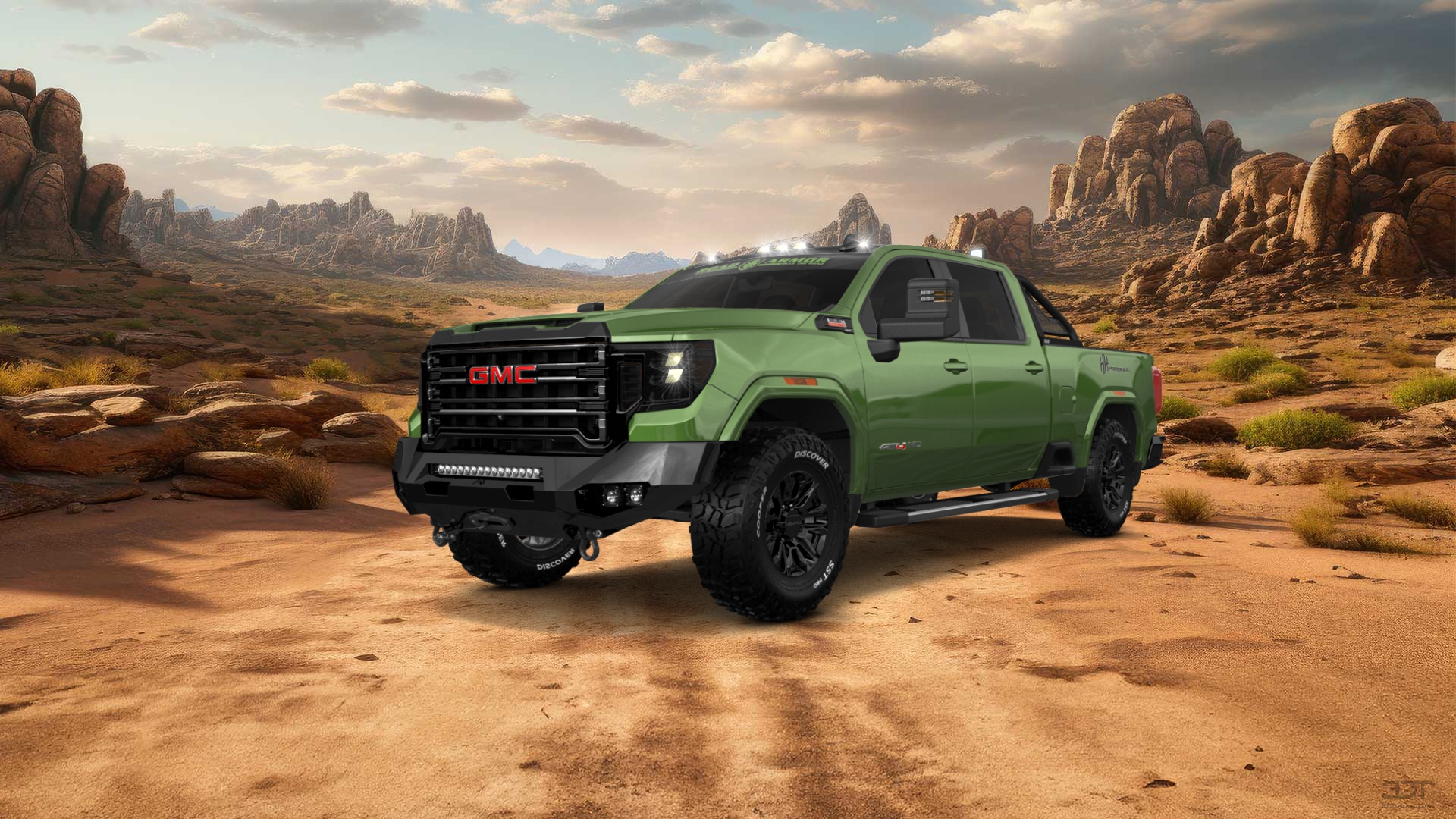 GMC Sierra 2500 HD 4 Door pickup truck 2020 tuning
