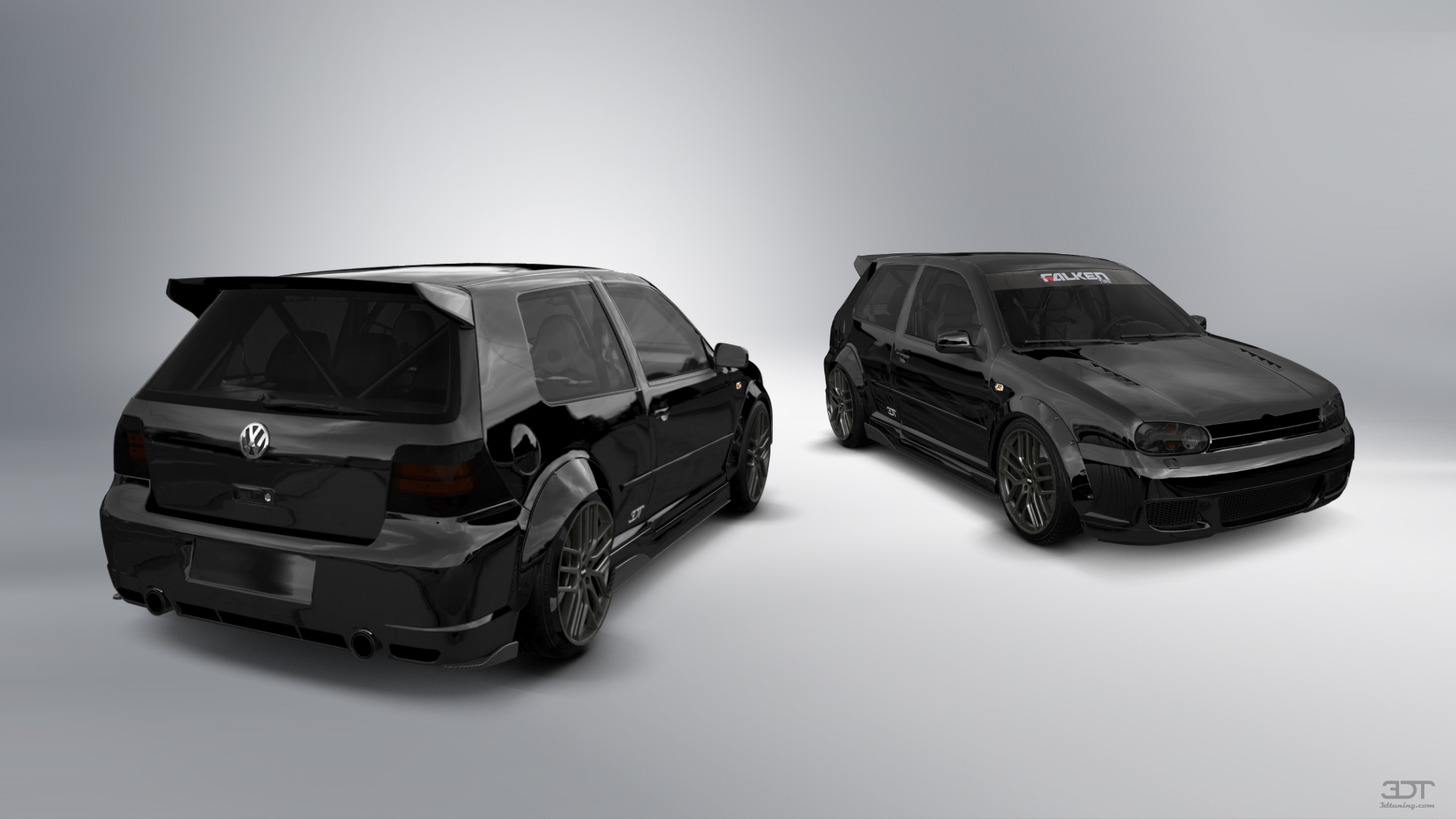 Volkswagen Golf 4 (mk4) 3 Door Hatchback 1997 tuning