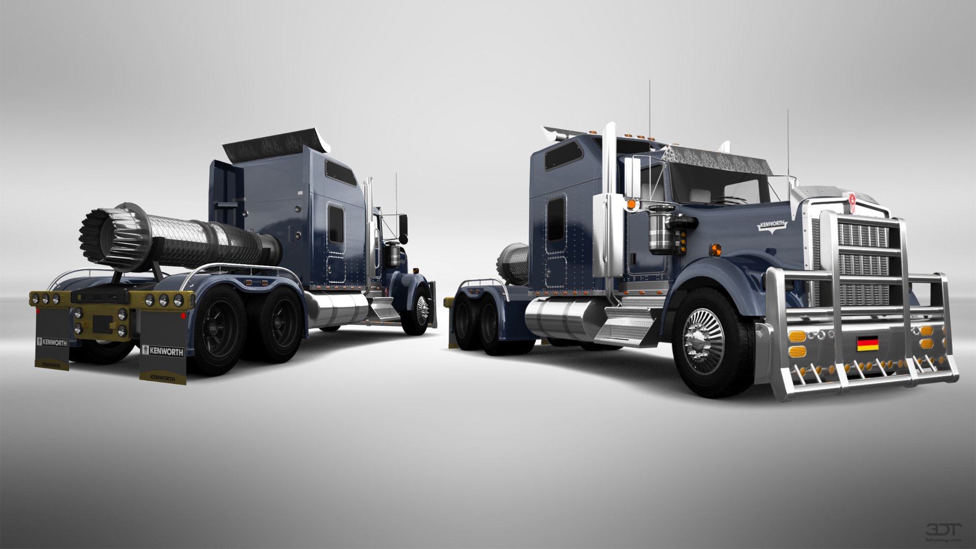 Kenworth W900 Sleeper Cab Truck 2015 tuning