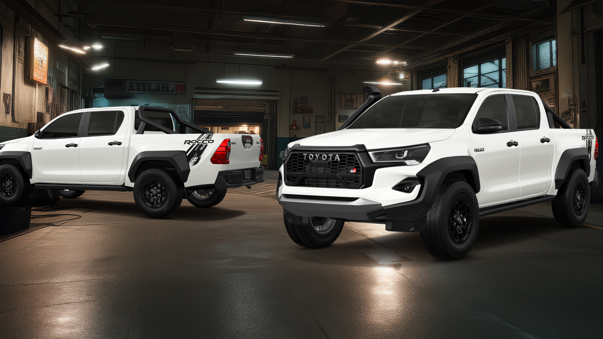 Toyota Hilux Double Cab 4 Door pickup truck 2015 tuning