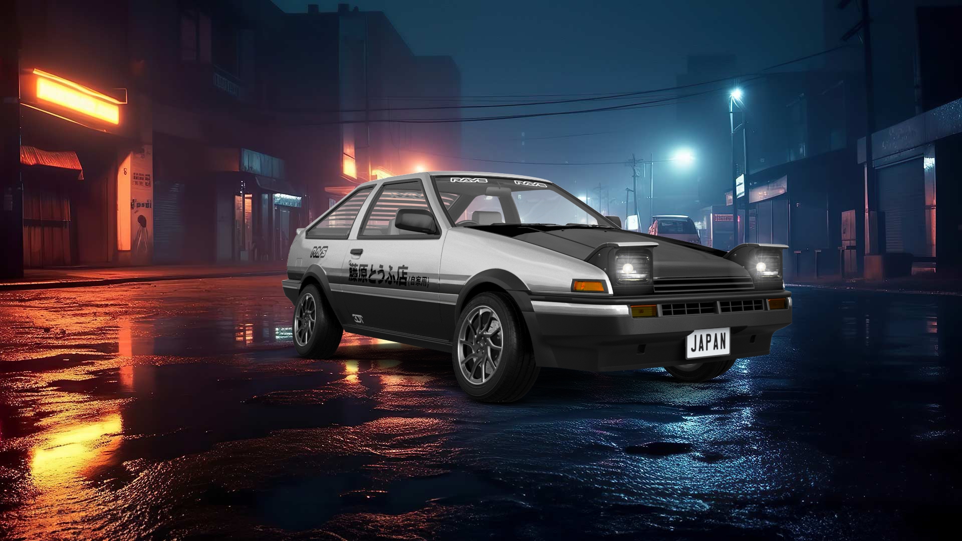 Toyota AE86 3 Door Hatchback 1985