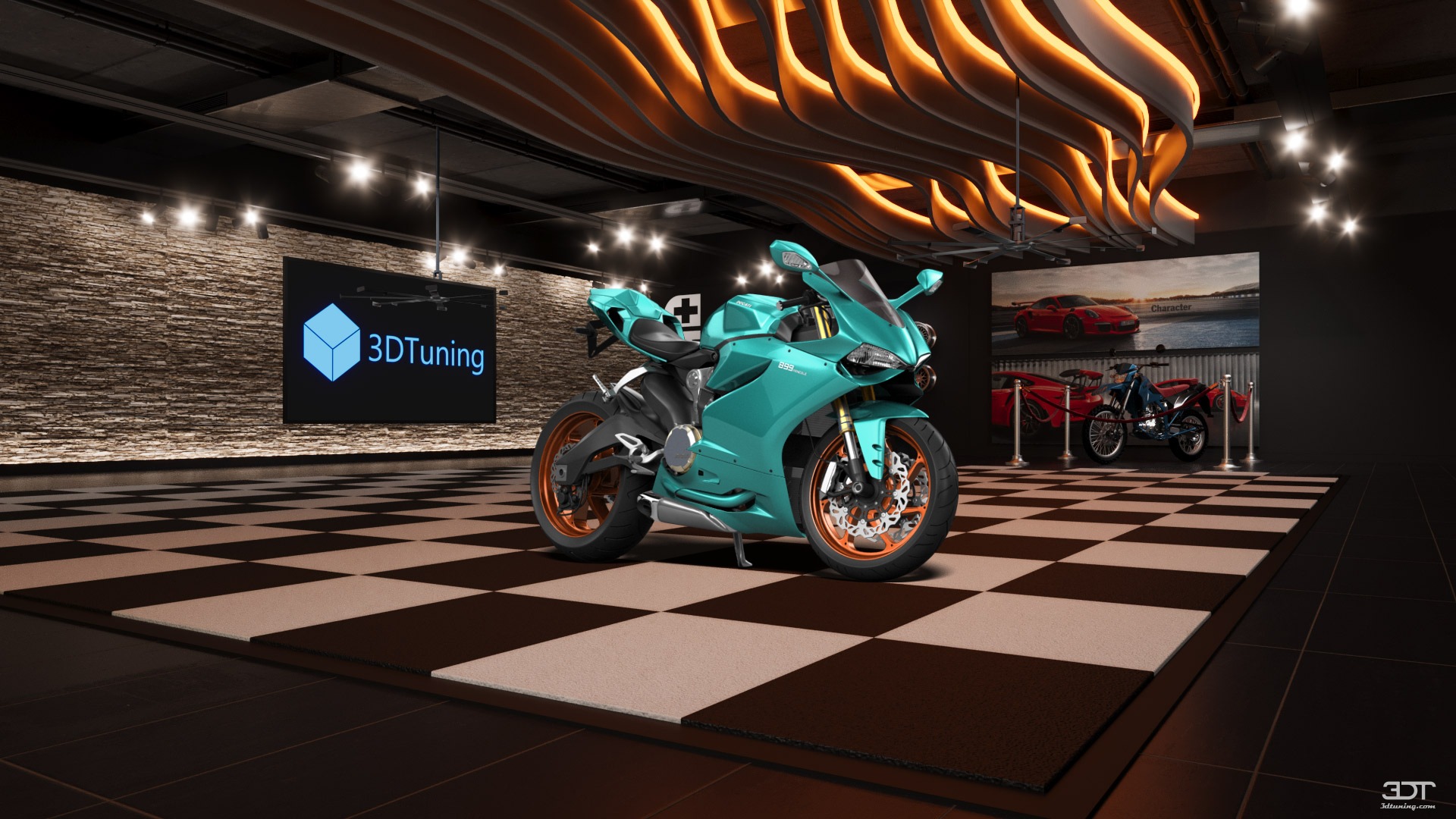 Ducati 899 Panigale Sport Bike 2015 tuning