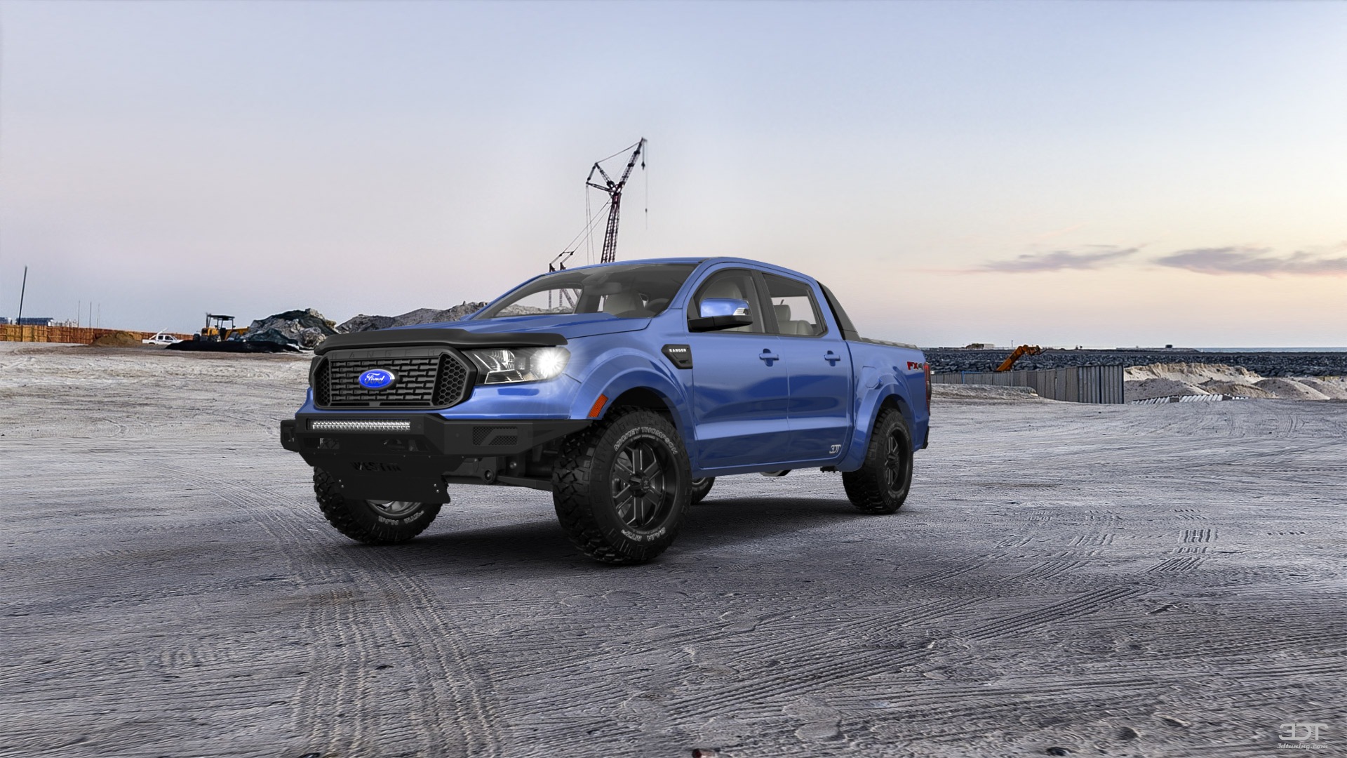 Tuning Ford Ranger 4 Door pickup truck 2019
