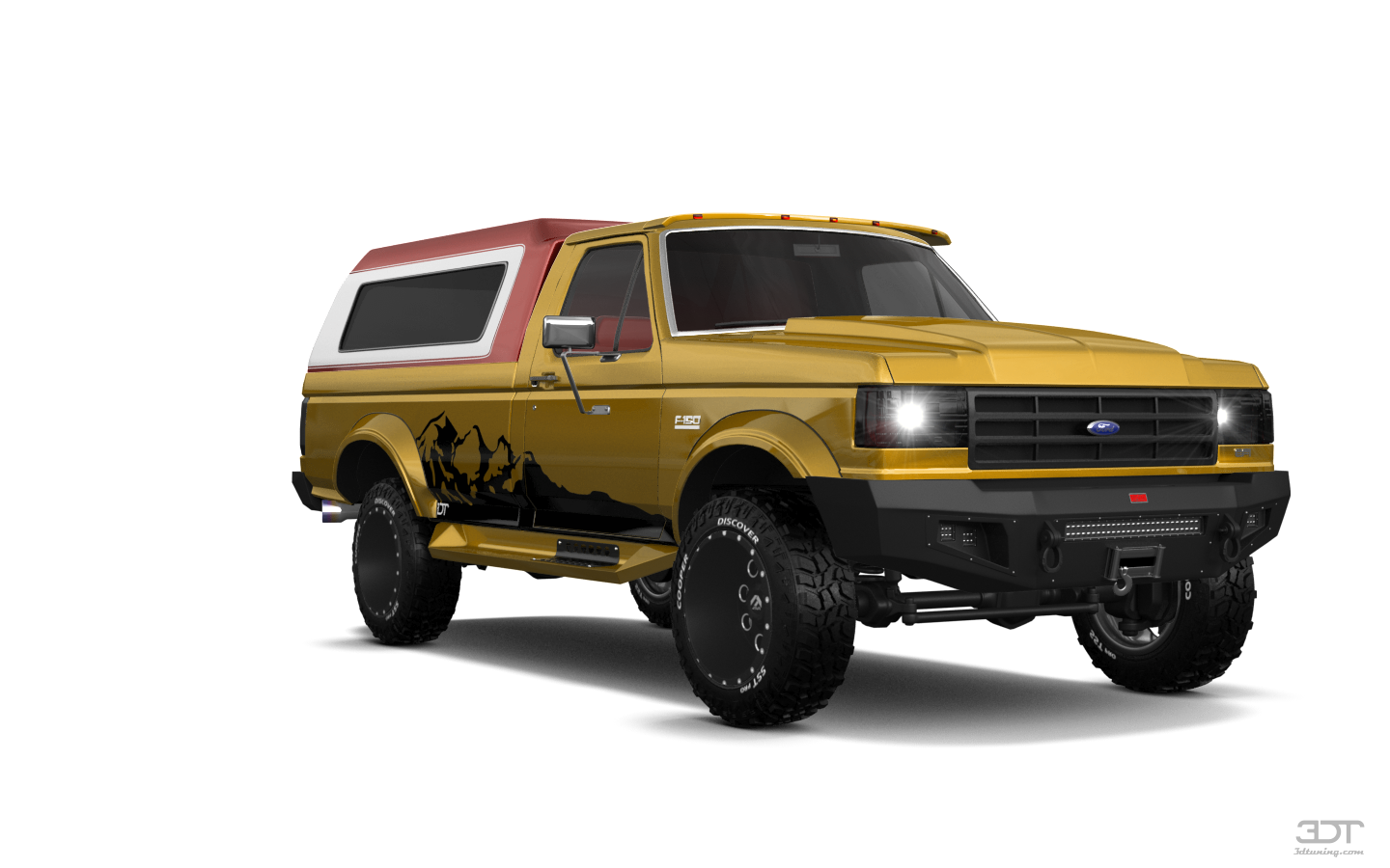 Tuning Ford F-150 2 Door pickup truck 1987