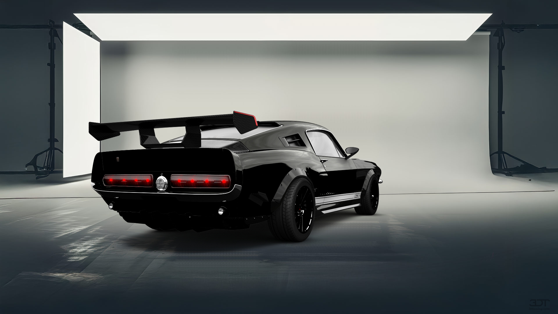 Mustang GT500 2 Door Coupe 1968 tuning