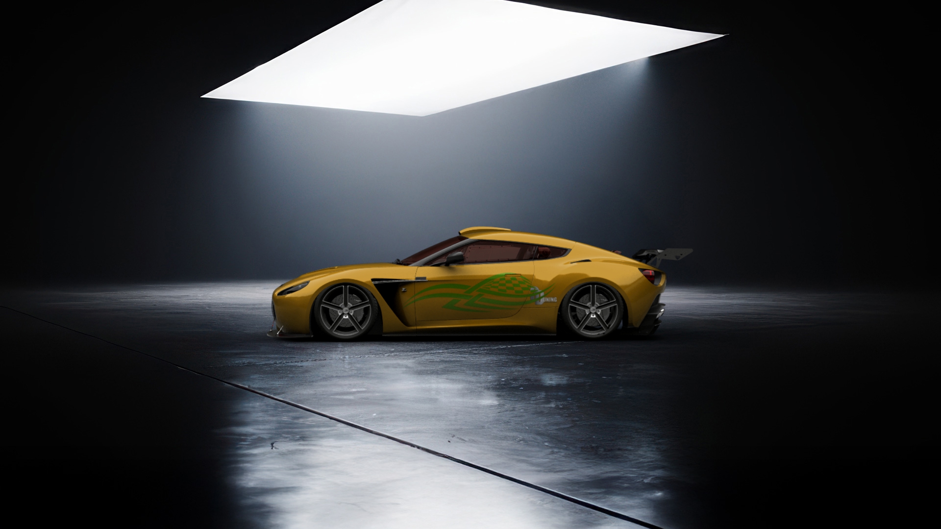 Aston Martin V12 Zagato Coupe 2012 tuning