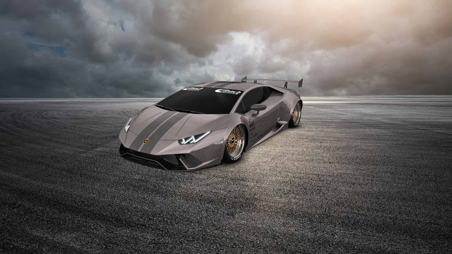 Lamborghini Huracan 2 Door Coupe 2014 tuning