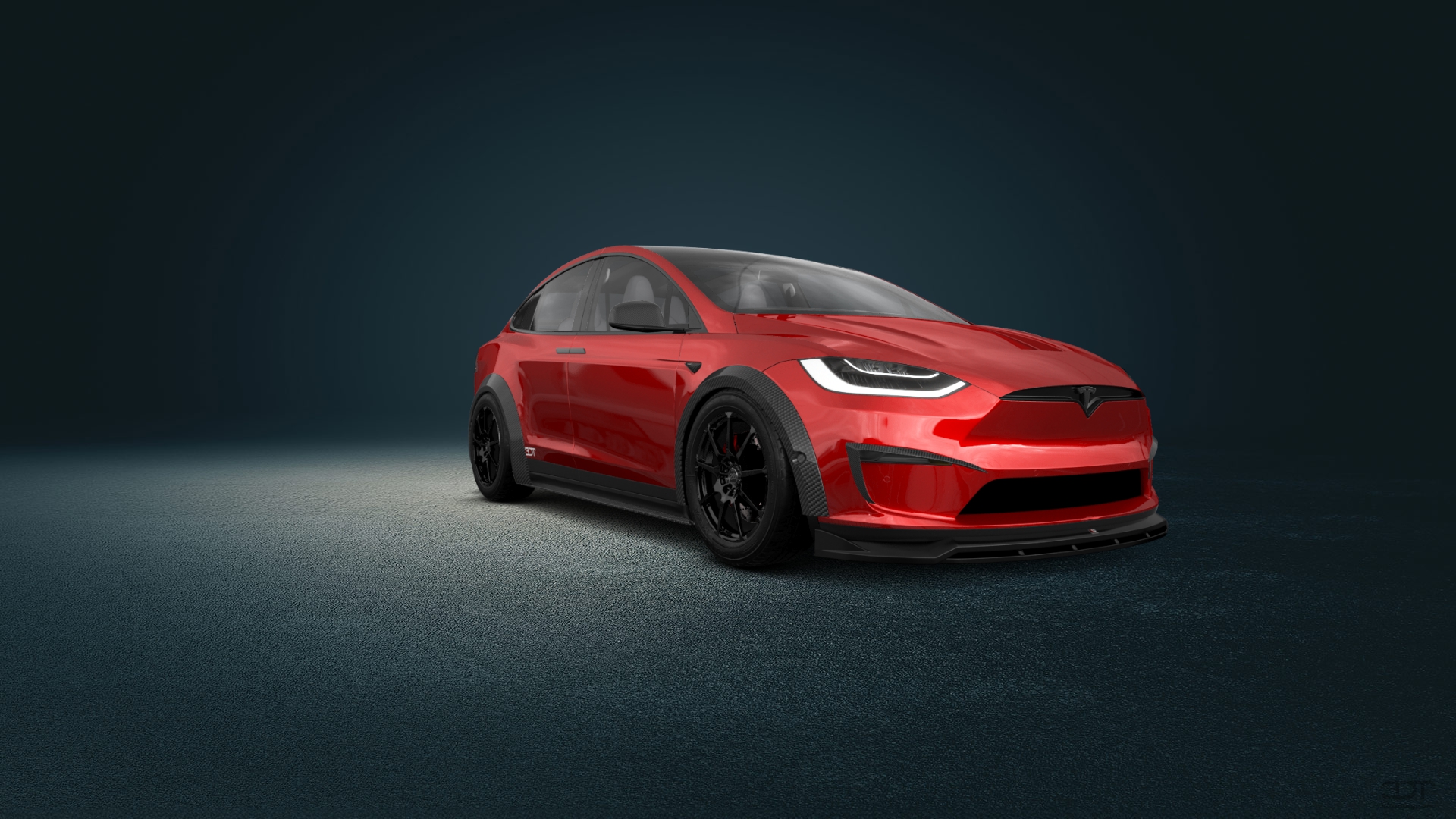 Tesla Model X 5 Door SUV 2024 tuning