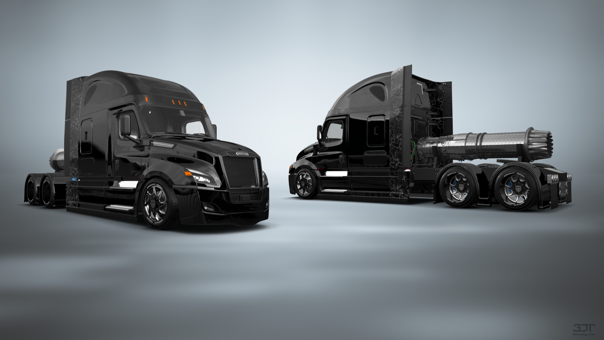Freightliner Cascadia Sleeper Cab Truck 2018 tuning