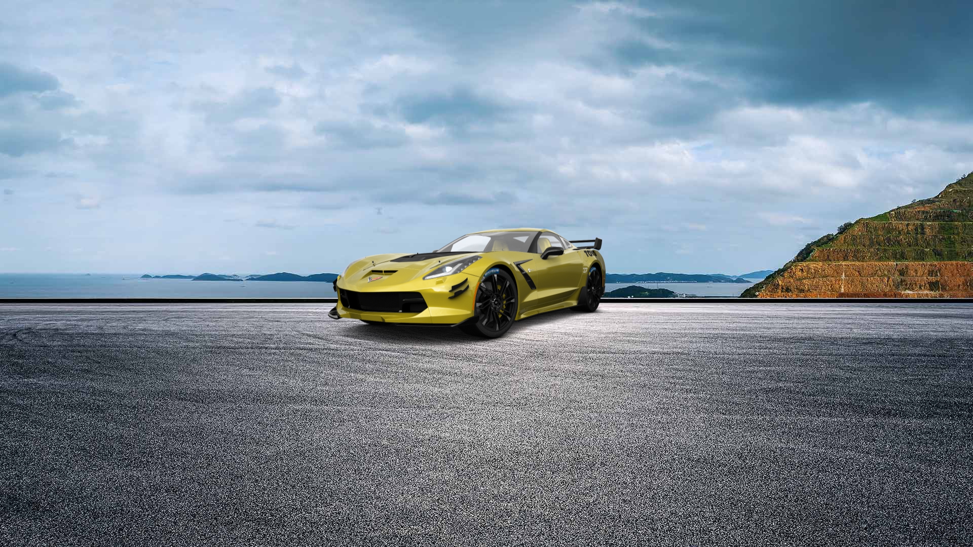 Chevrolet Corvette C7 2 Door Coupe 2015 tuning