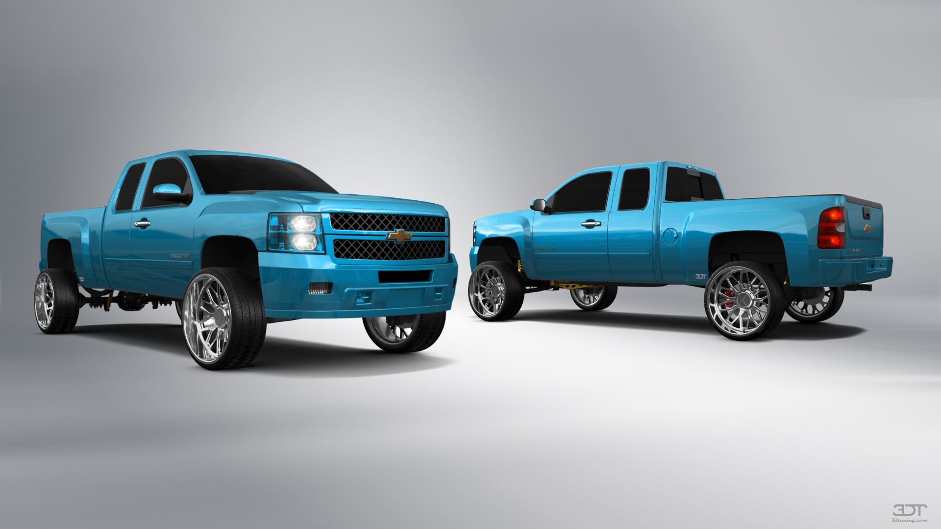 Chevrolet Silverado 2500 HD Extended Cab Pickup Truck 2007