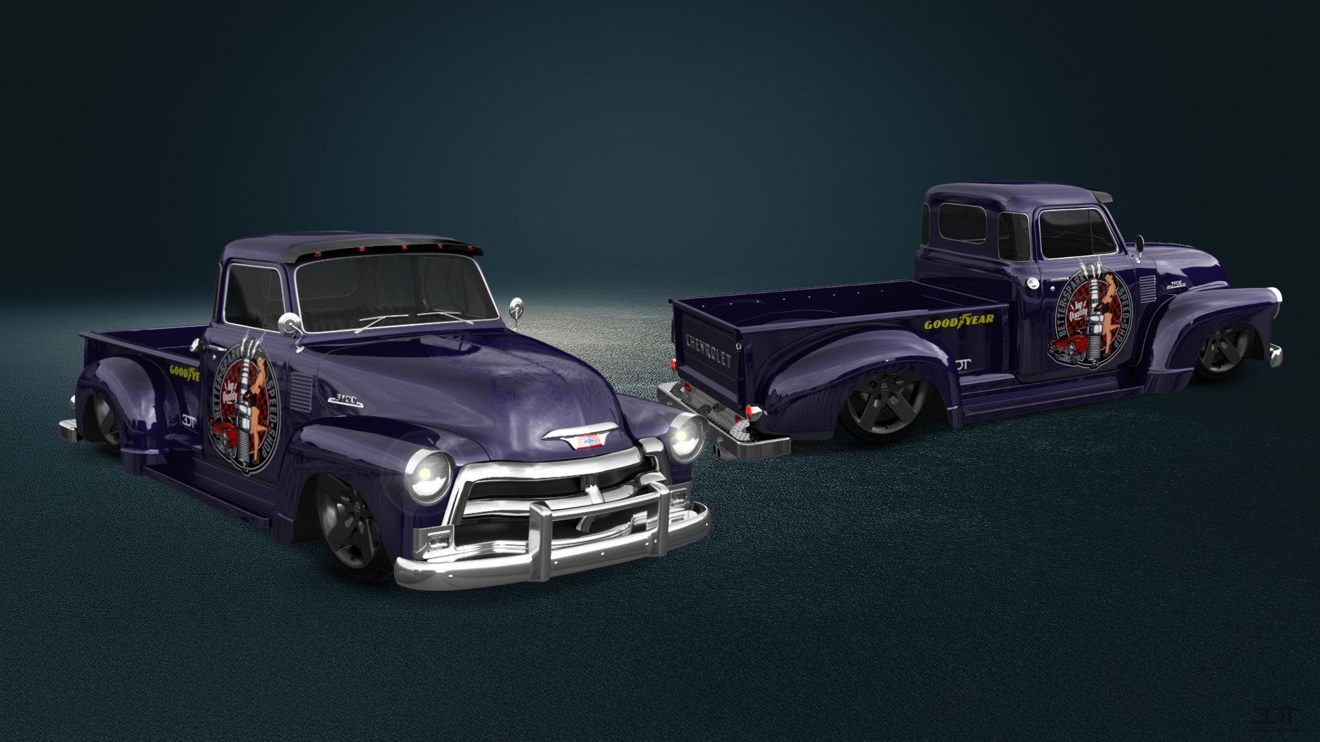 Chevrolet 3100 2 Door pickup truck 1954