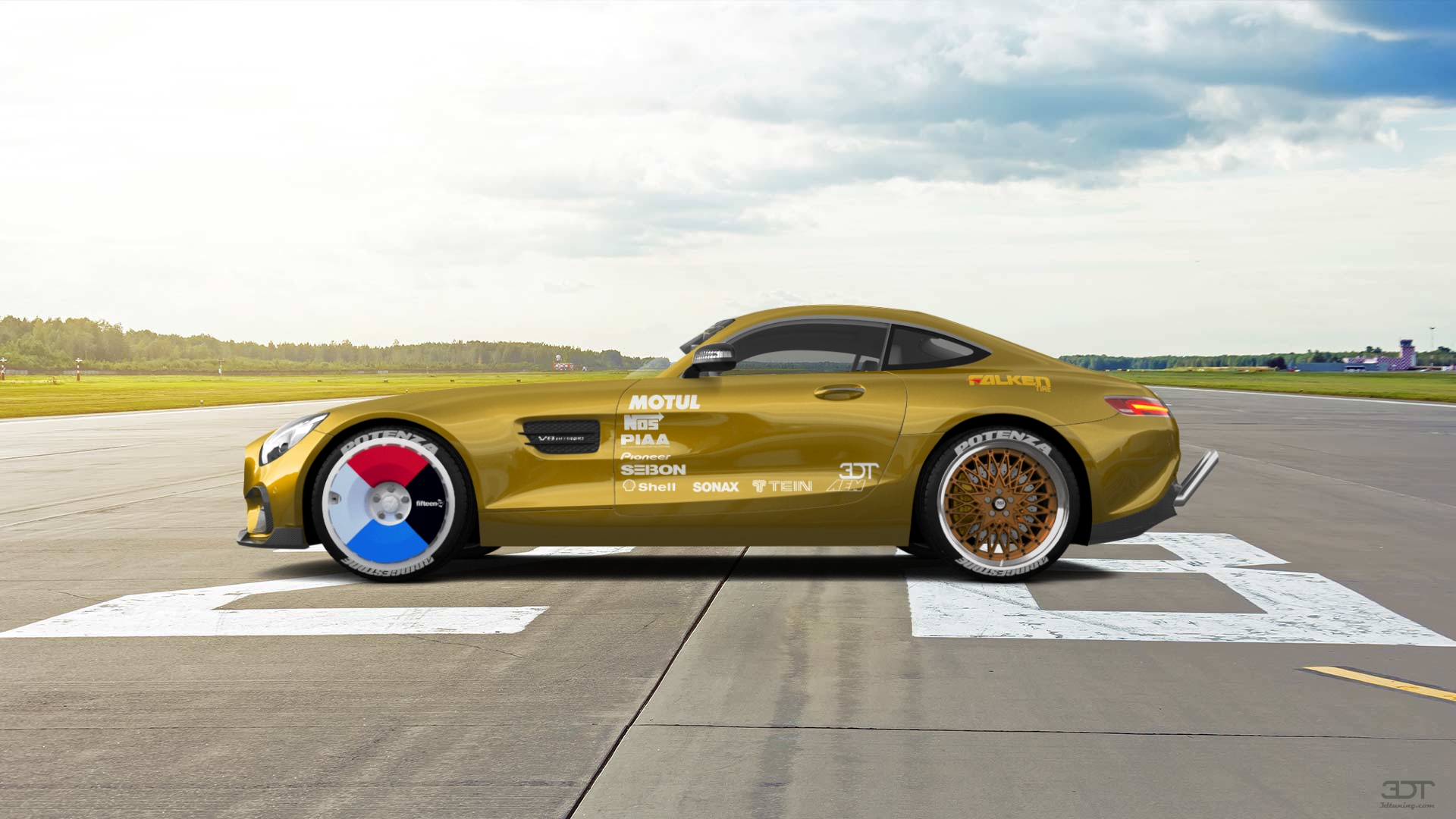 Mercedes AMG GT 2 door fastback coupe 2015 tuning