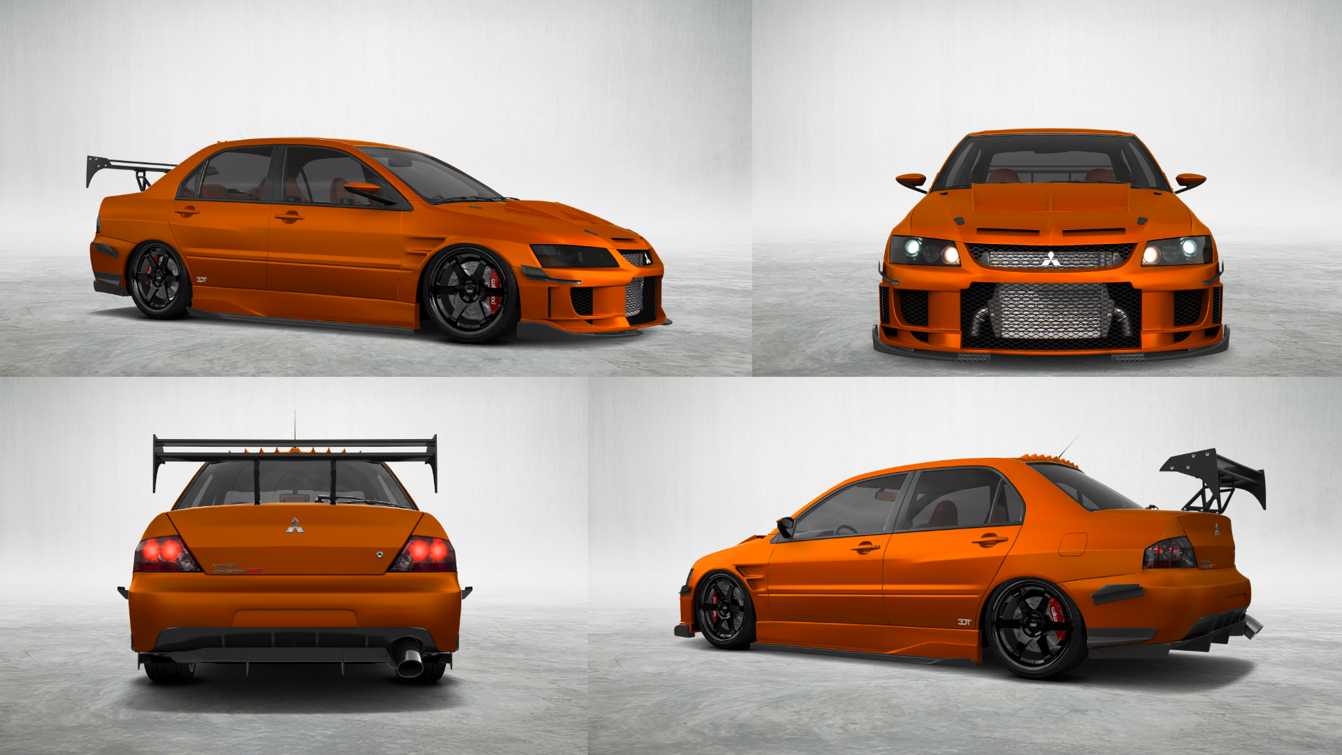Mitsubishi Lancer Evo IX 4 Door Saloon 2005 tuning