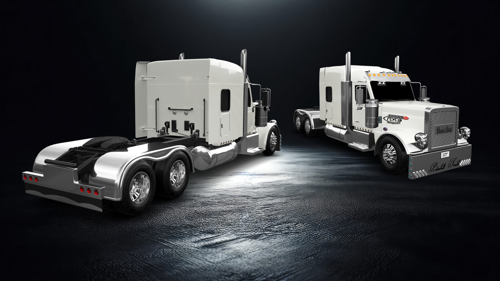 Peterbilt 589 Sleeper Cab Truck 2024 tuning