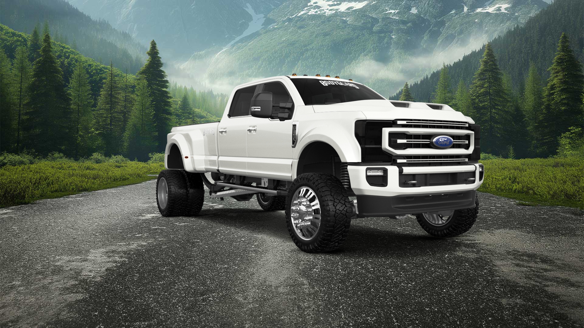 Ford F-350 DRW 4 Door pickup truck 2021 tuning