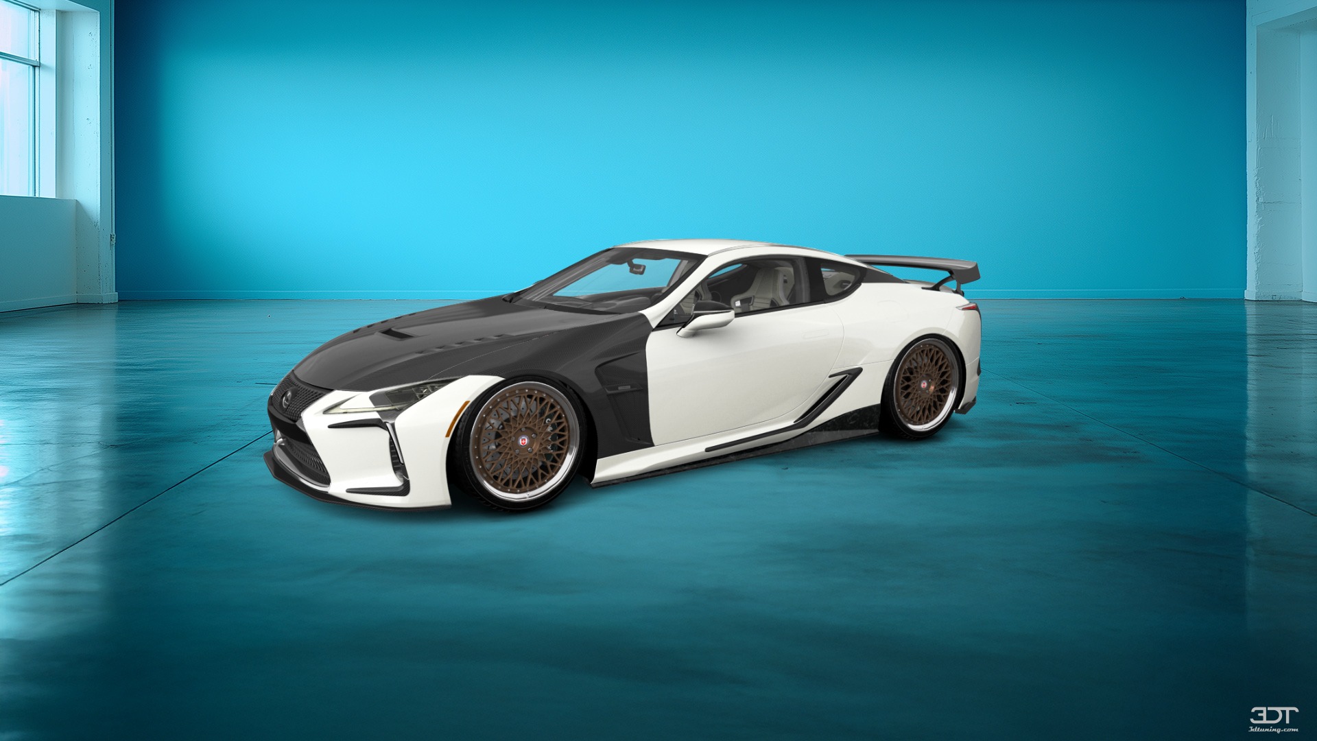 Lexus LC500 2 door fastback coupe 2017 tuning