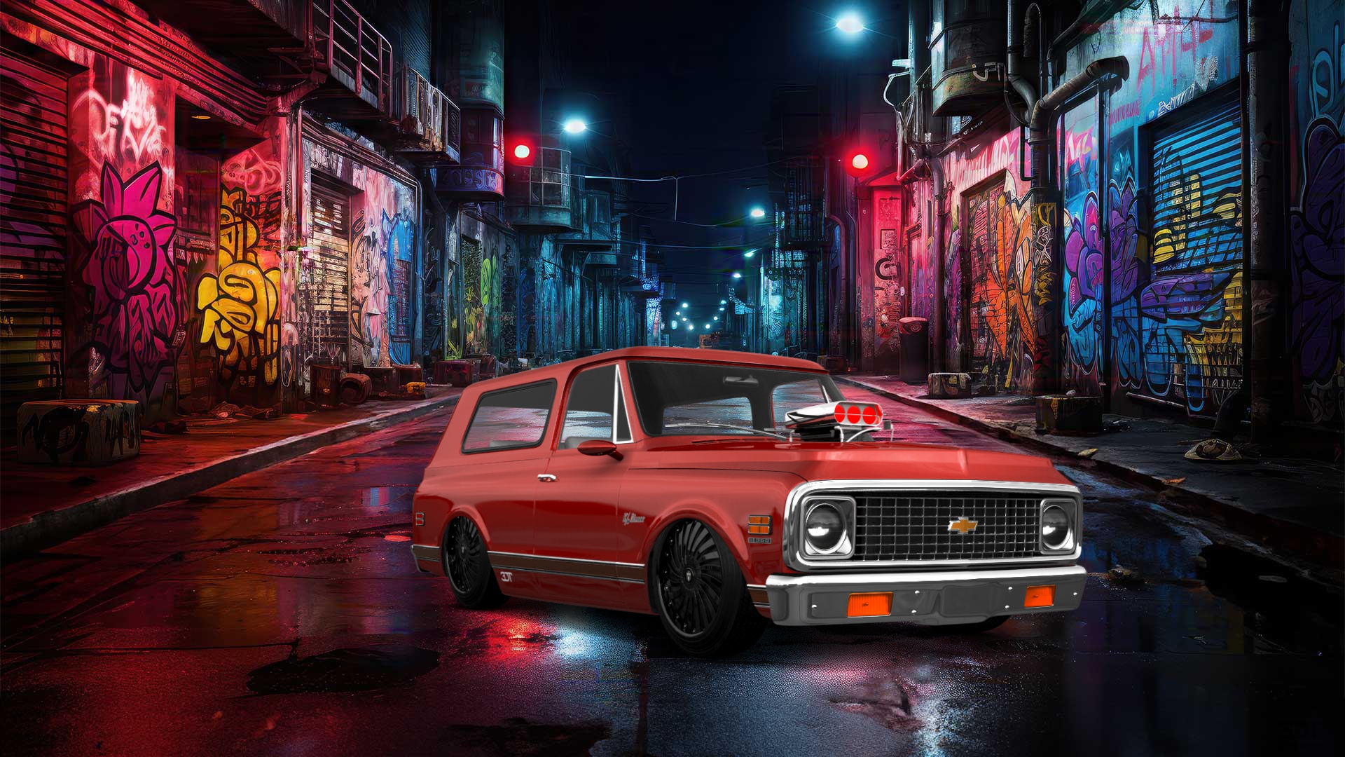 Chevrolet K5 Blazer 2 Door pickup truck 1969 tuning