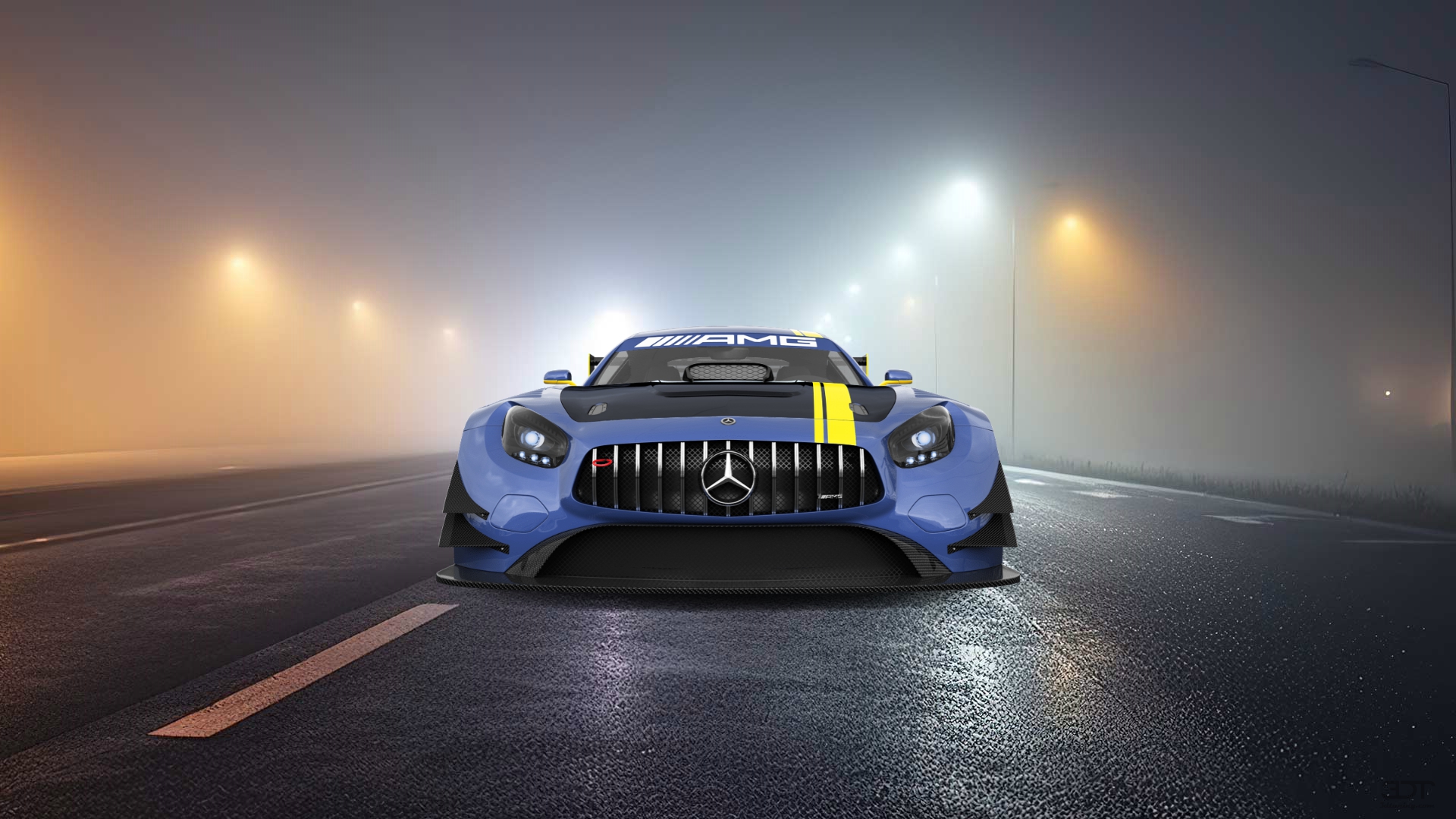 Mercedes AMG GT 2 door fastback coupe 2016 tuning