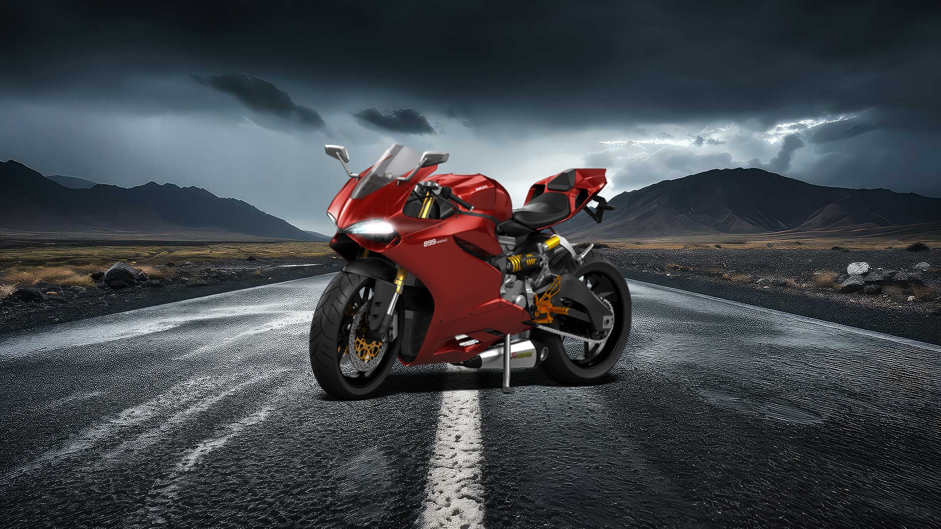 Ducati 899 Panigale Sport Bike 2015