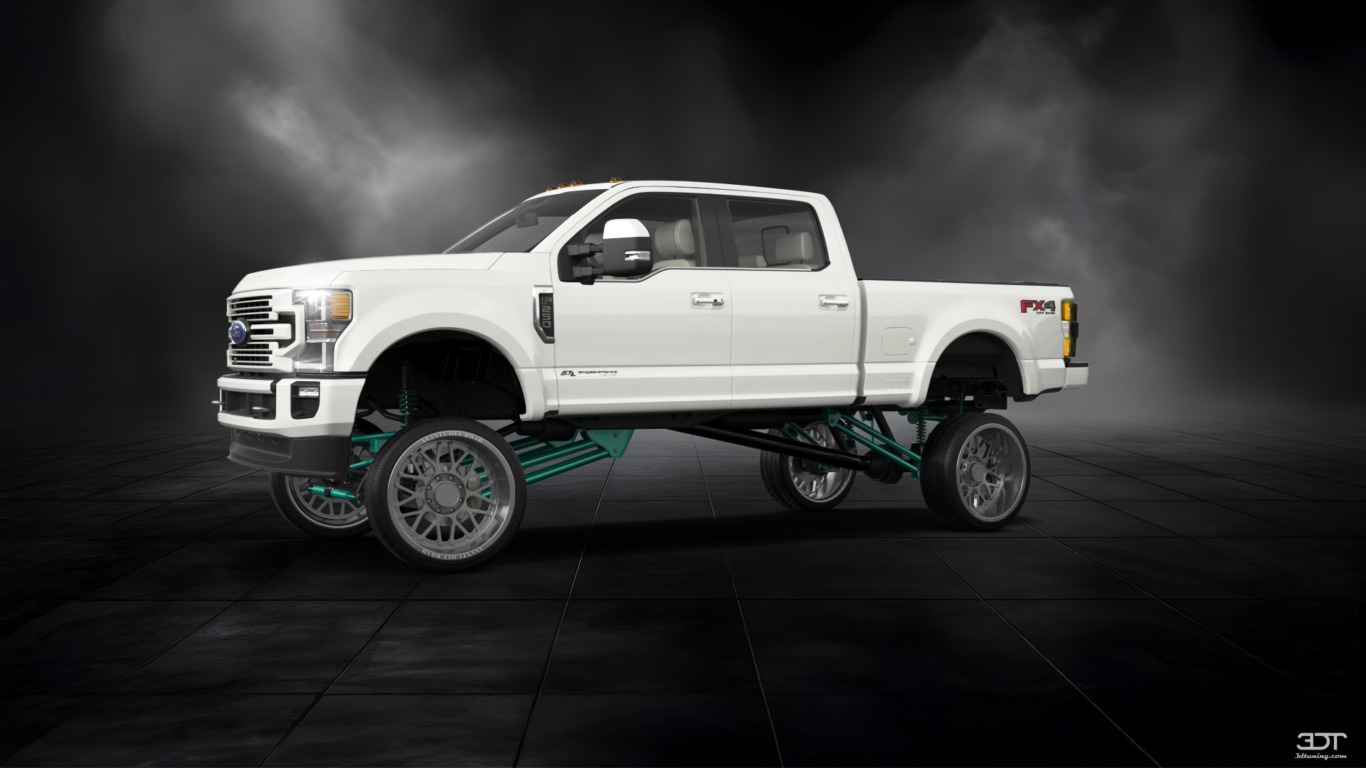 Ford F-250 4 Door pickup truck 2021 tuning