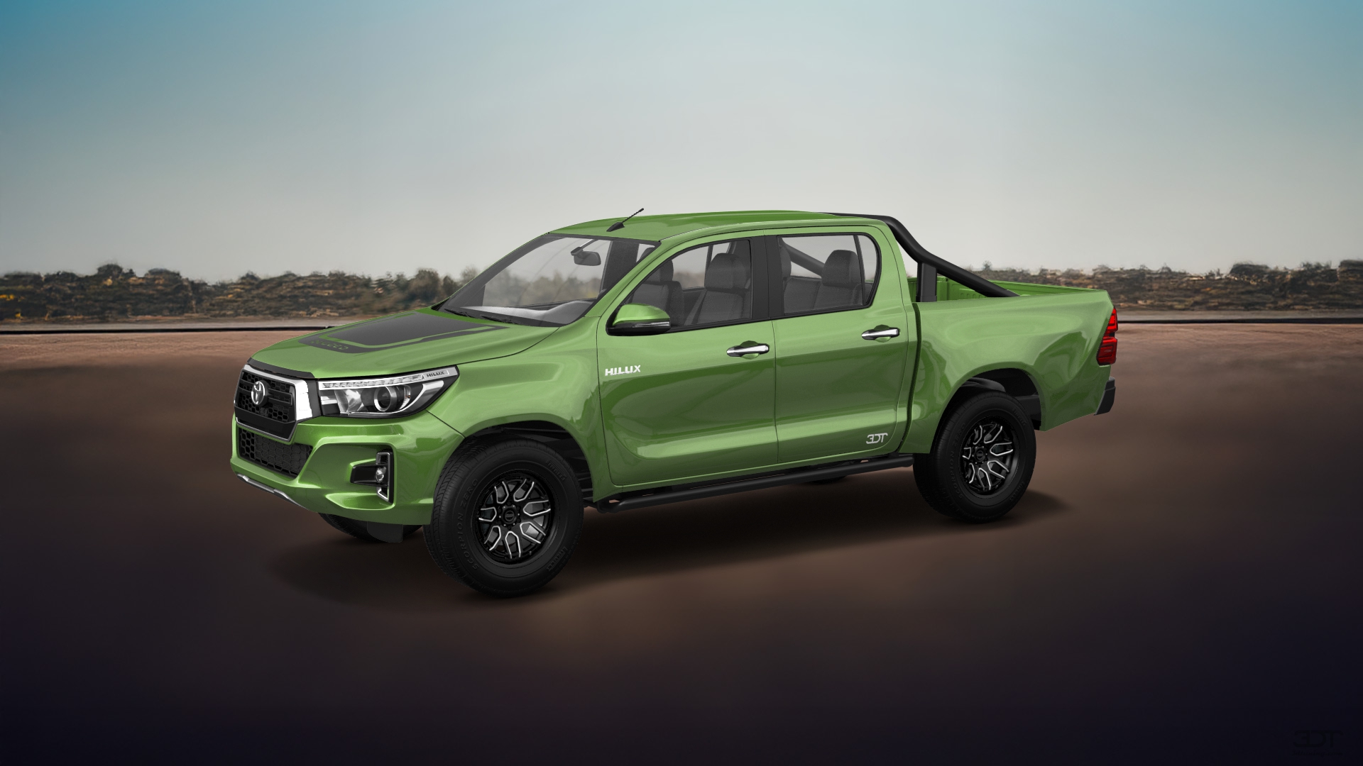 Toyota Hilux Double Cab 4 Door pickup truck 2015 tuning