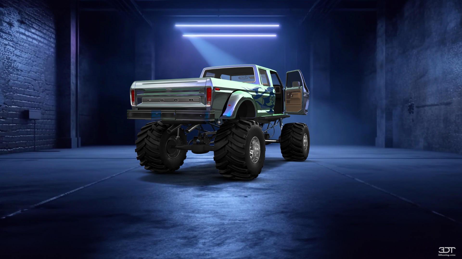 Ford F-350 Dually 4 Door pickup truck 1973