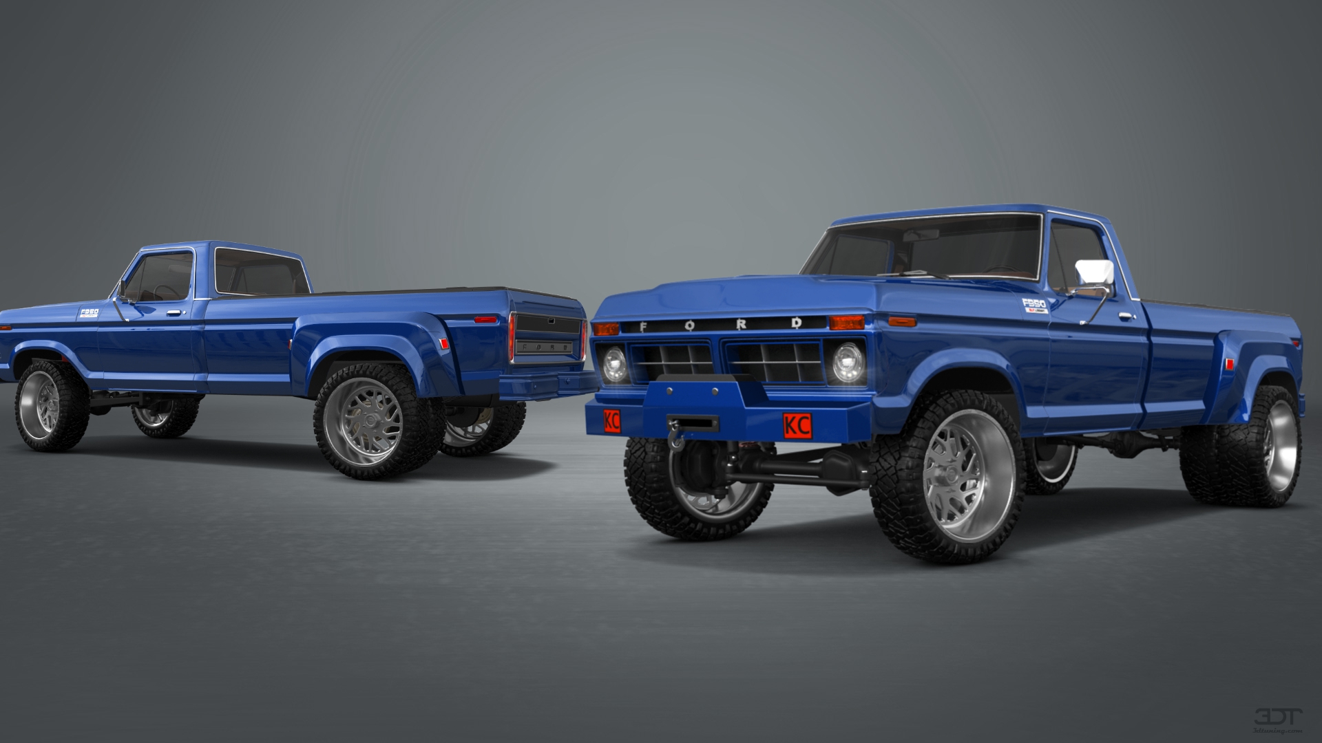 Ford F-350 Dually 2 Door pickup truck 1974 tuning