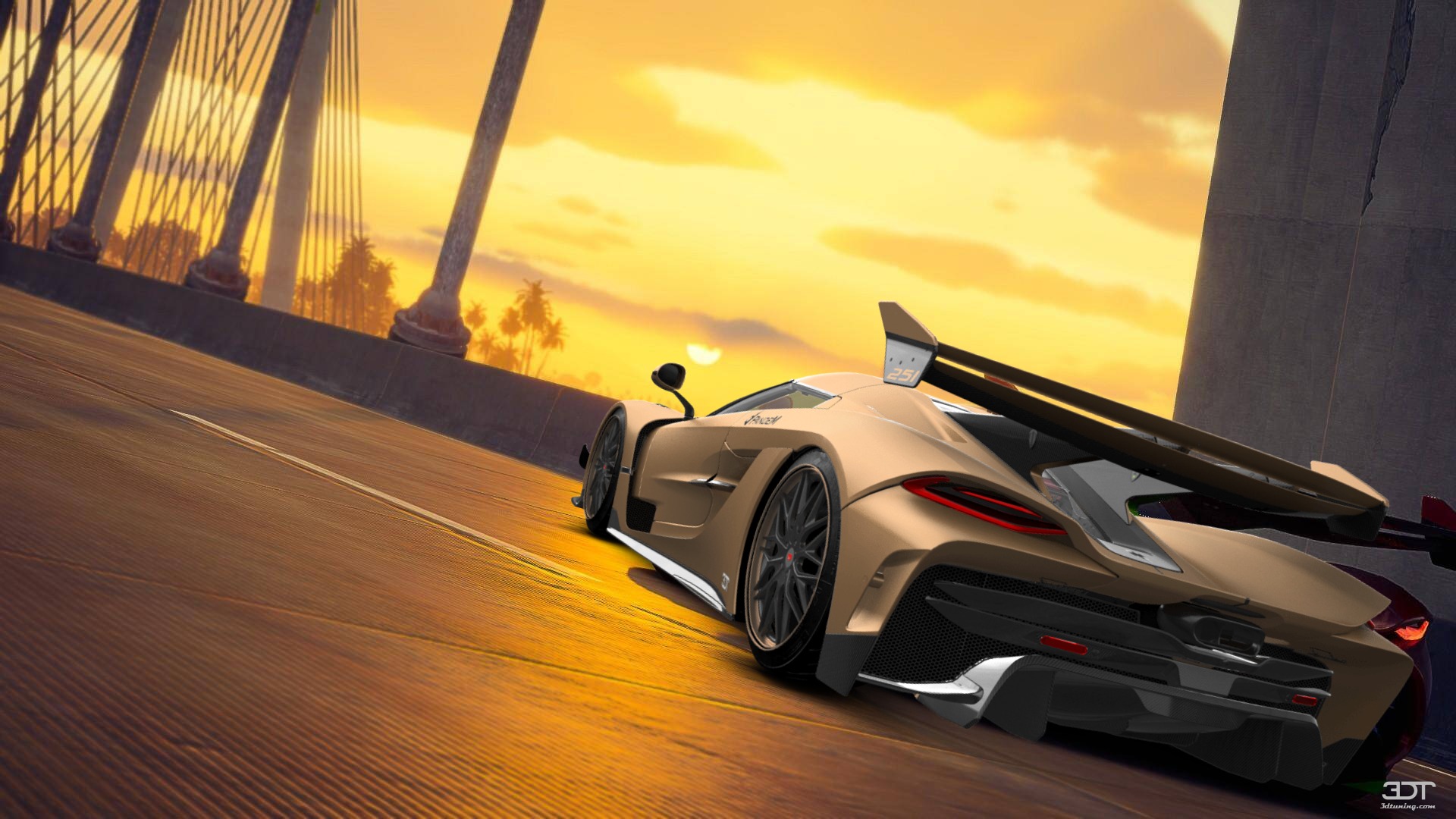 Tuning Koenigsegg Jesko 2 door targa top 2020
