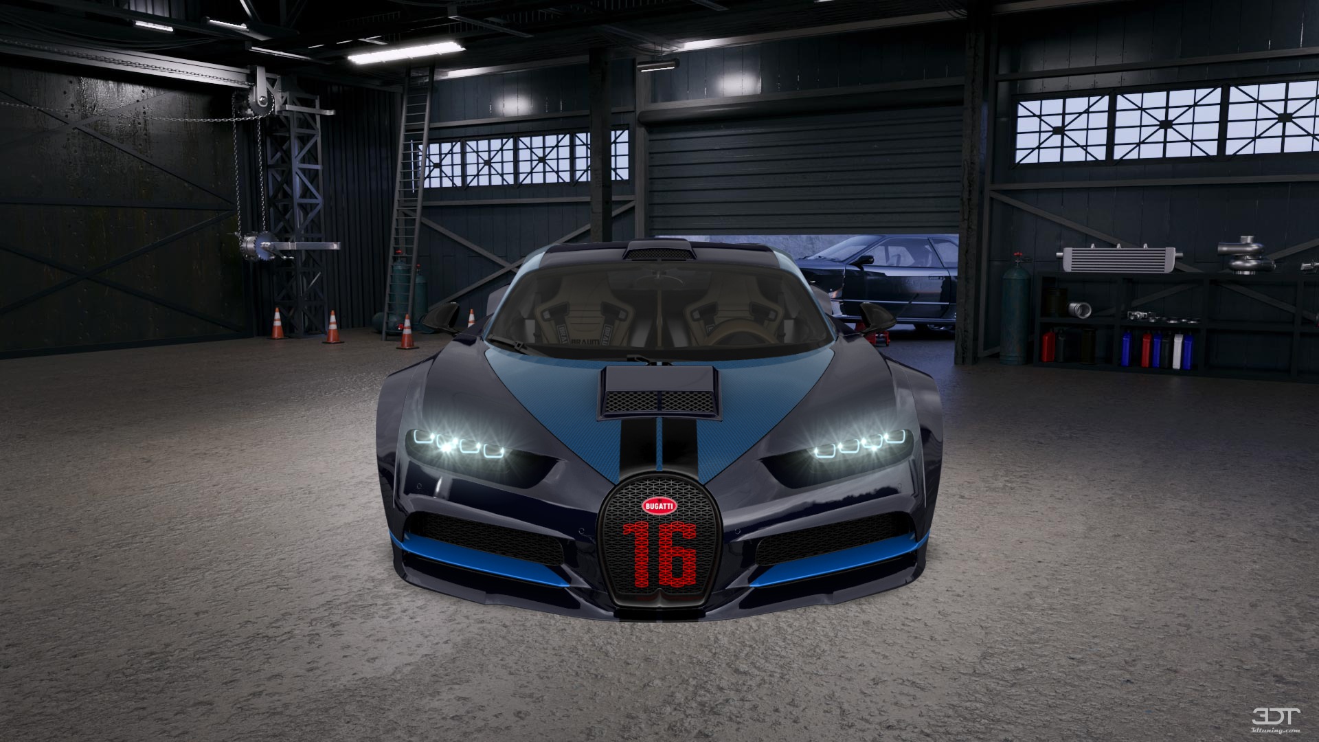 Bugatti Chiron 2 Door Coupe 2016 tuning