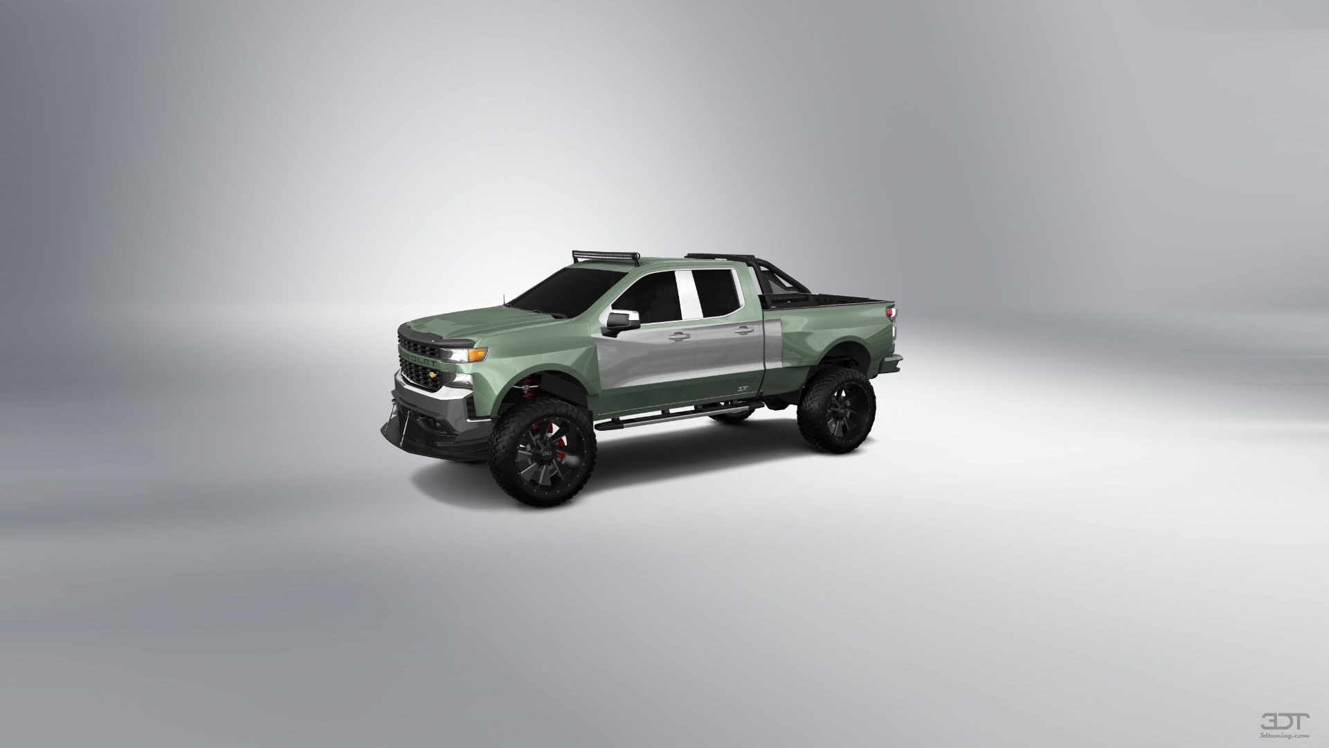Chevrolet Silverado 1500 6.6 ft box 4 Door pickup truck 2021 tuning