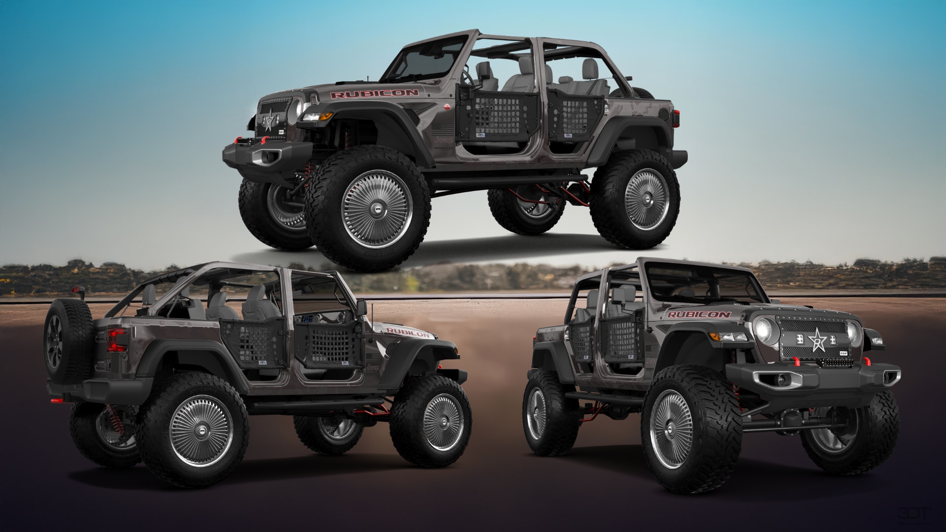 Jeep Wrangler Rubicon JL 4 Door SUV 2017 tuning