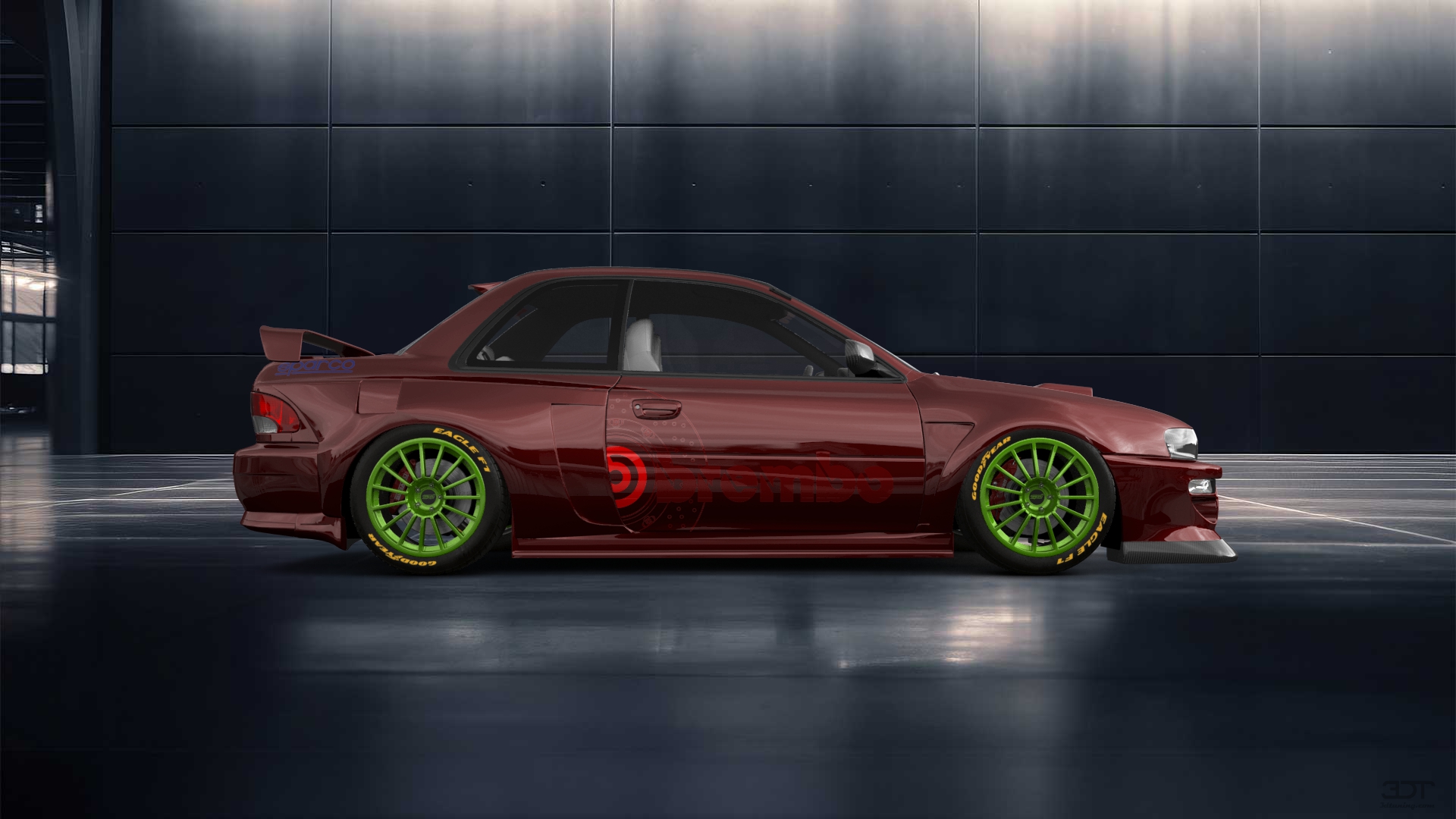 Subaru Impreza WRX STI 22B 2 Door Coupe 2000