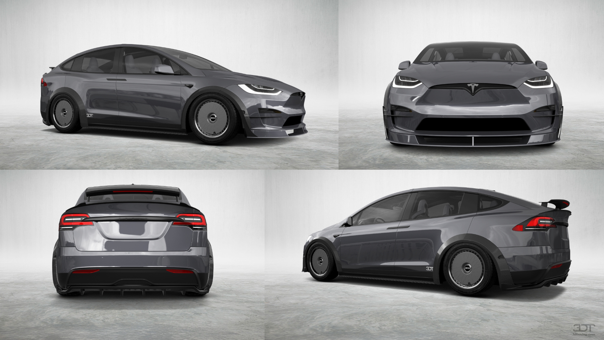 Tesla Model X 5 Door SUV 2024 tuning