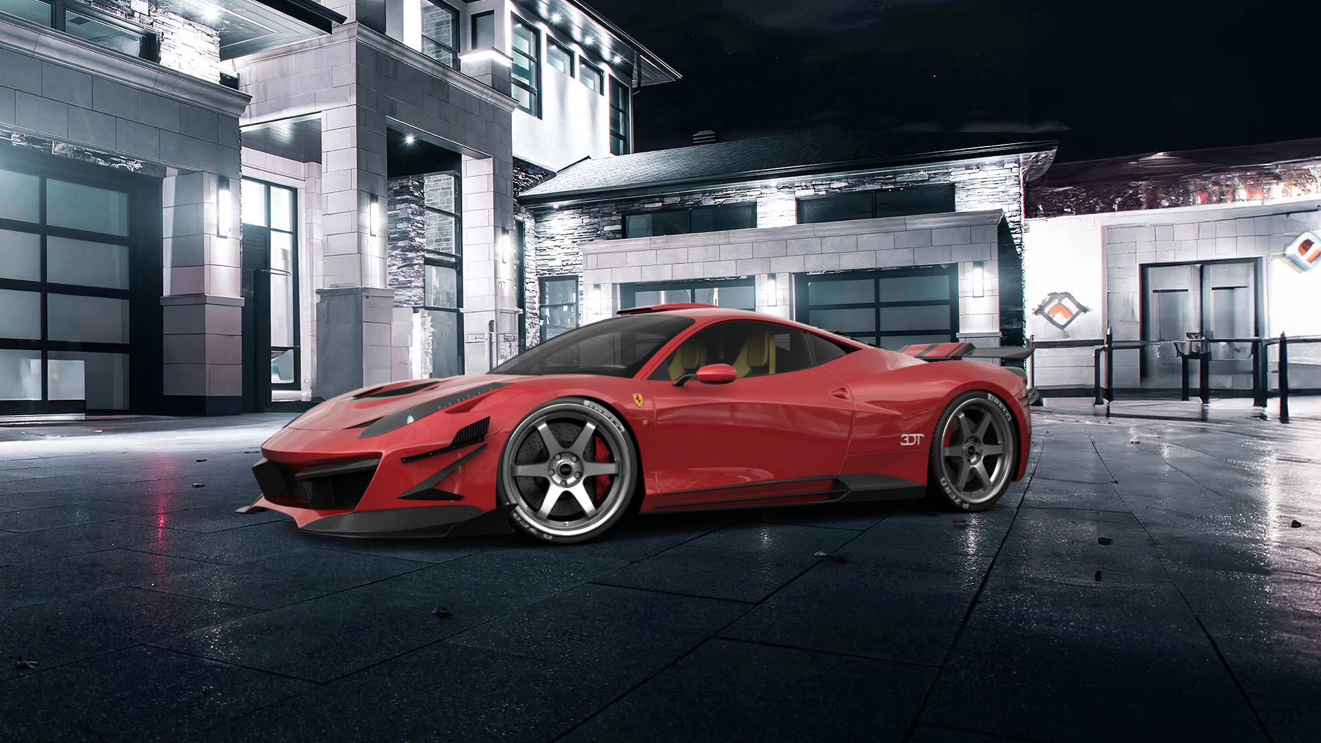 Ferrari 458 Italia 2 door spider 2010 tuning