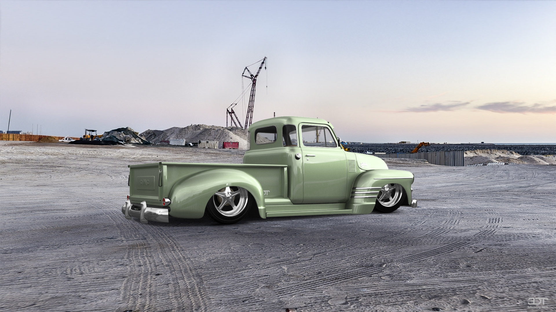 GMC 100 Stepside 2 Door pickup truck 1954