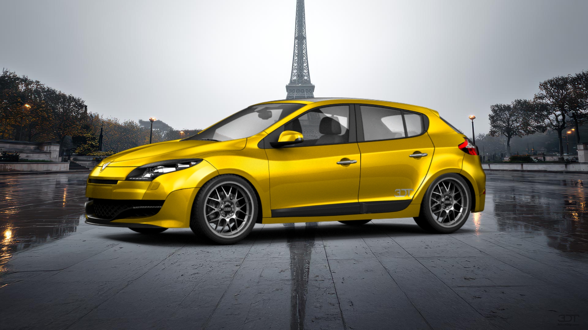 Renault Megane 5 Door Hatchback 2011 tuning