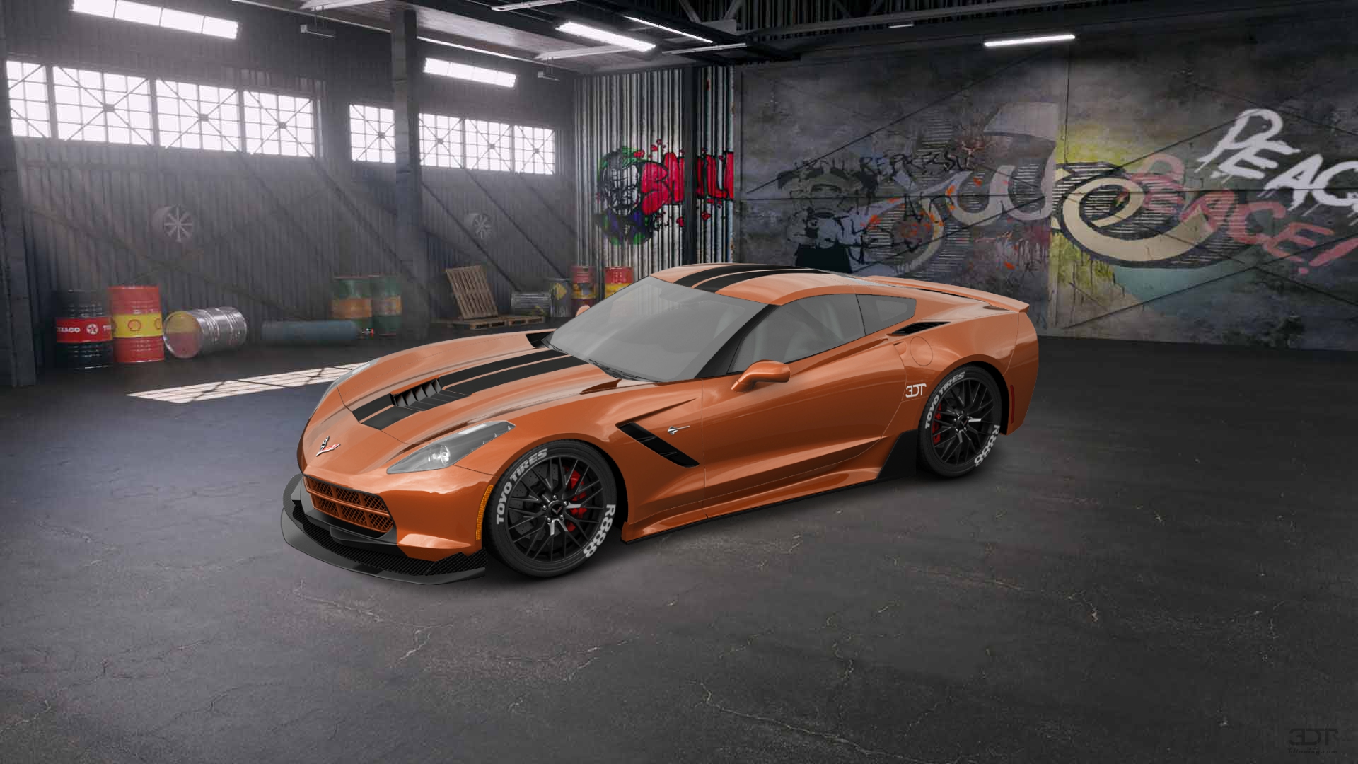 Chevrolet Corvette C7 2 Door Coupe 2015 tuning