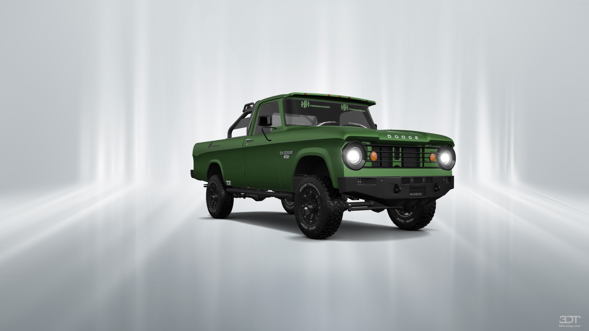 Dodge Power Wagon W200 2 Door pickup truck 1966