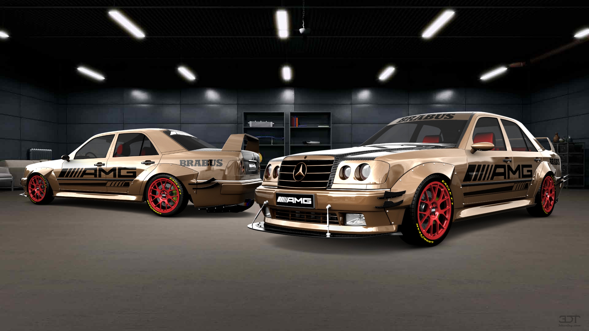 Mercedes E-Class Sedan 1984 tuning