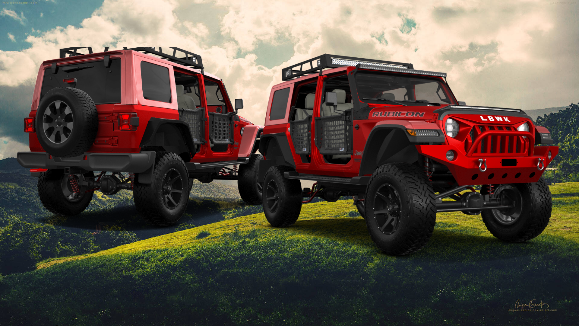 Jeep Wrangler Rubicon JL 4 Door SUV 2017
