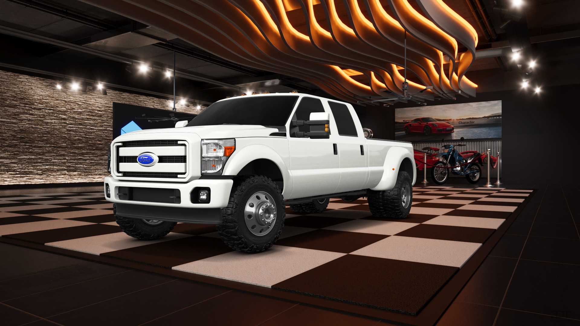 Ford F-350 DRW 4 Door pickup truck 2013 tuning